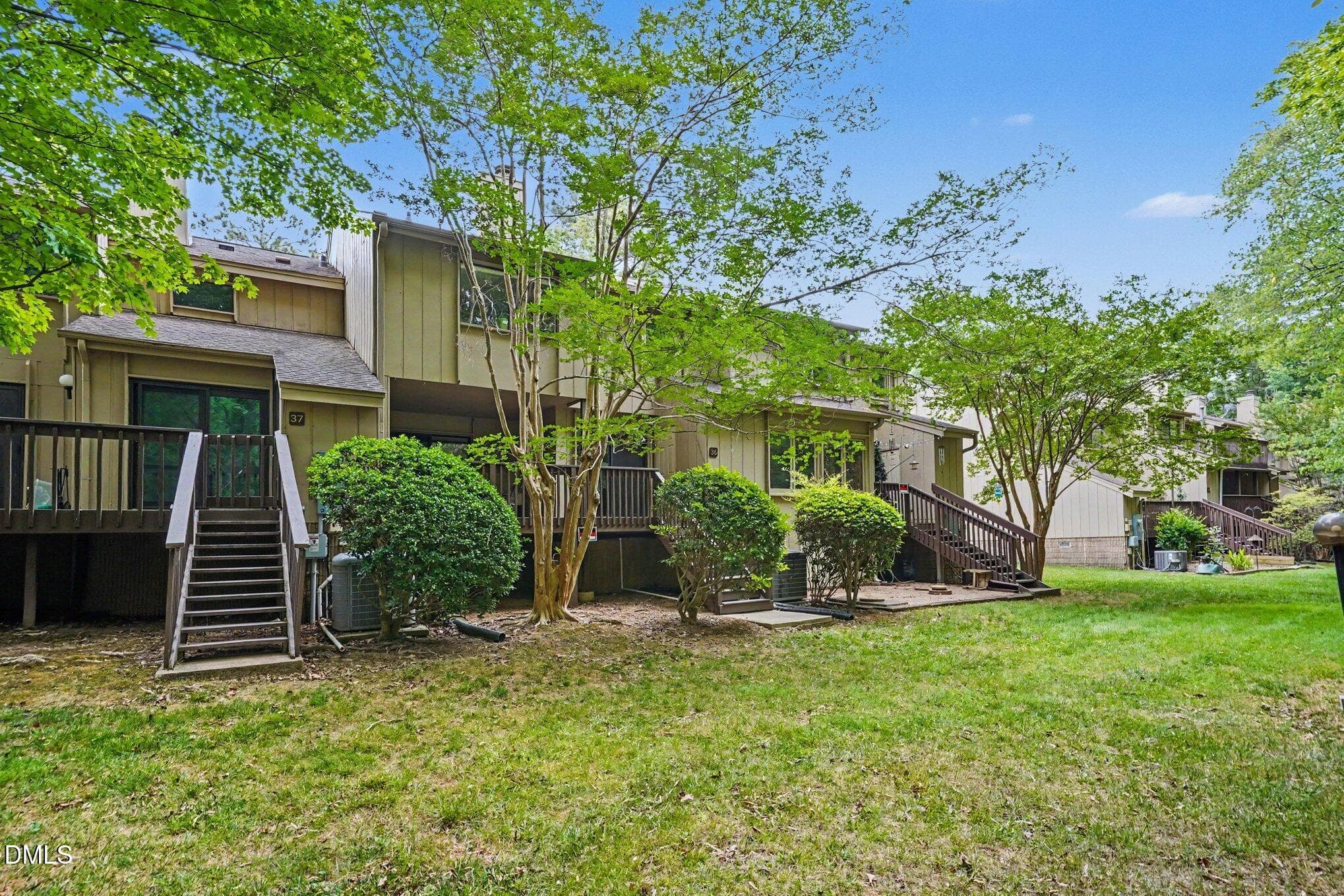 Backyard - 4100 Unit 36 Five Oaks Drive, Durham, NC 27707, Durham
