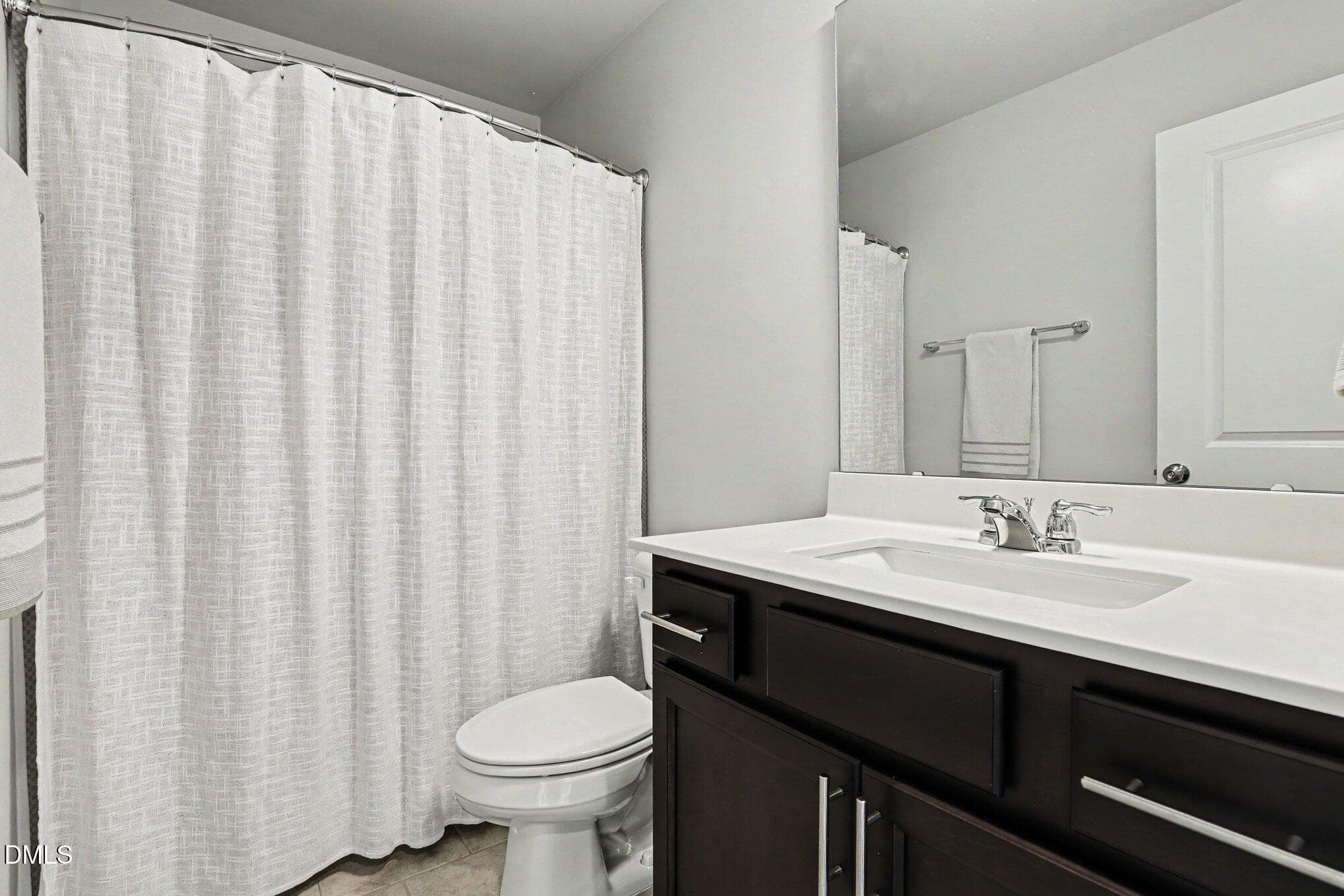 guest bathroom - 3617 Star Gazing Lane, Durham, NC 27703, Durham
