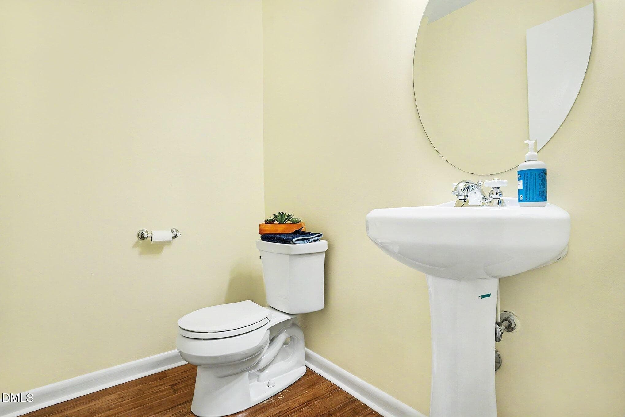 Downstairs Powder - 4100 Unit 36 Five Oaks Drive, Durham, NC 27707, Durham