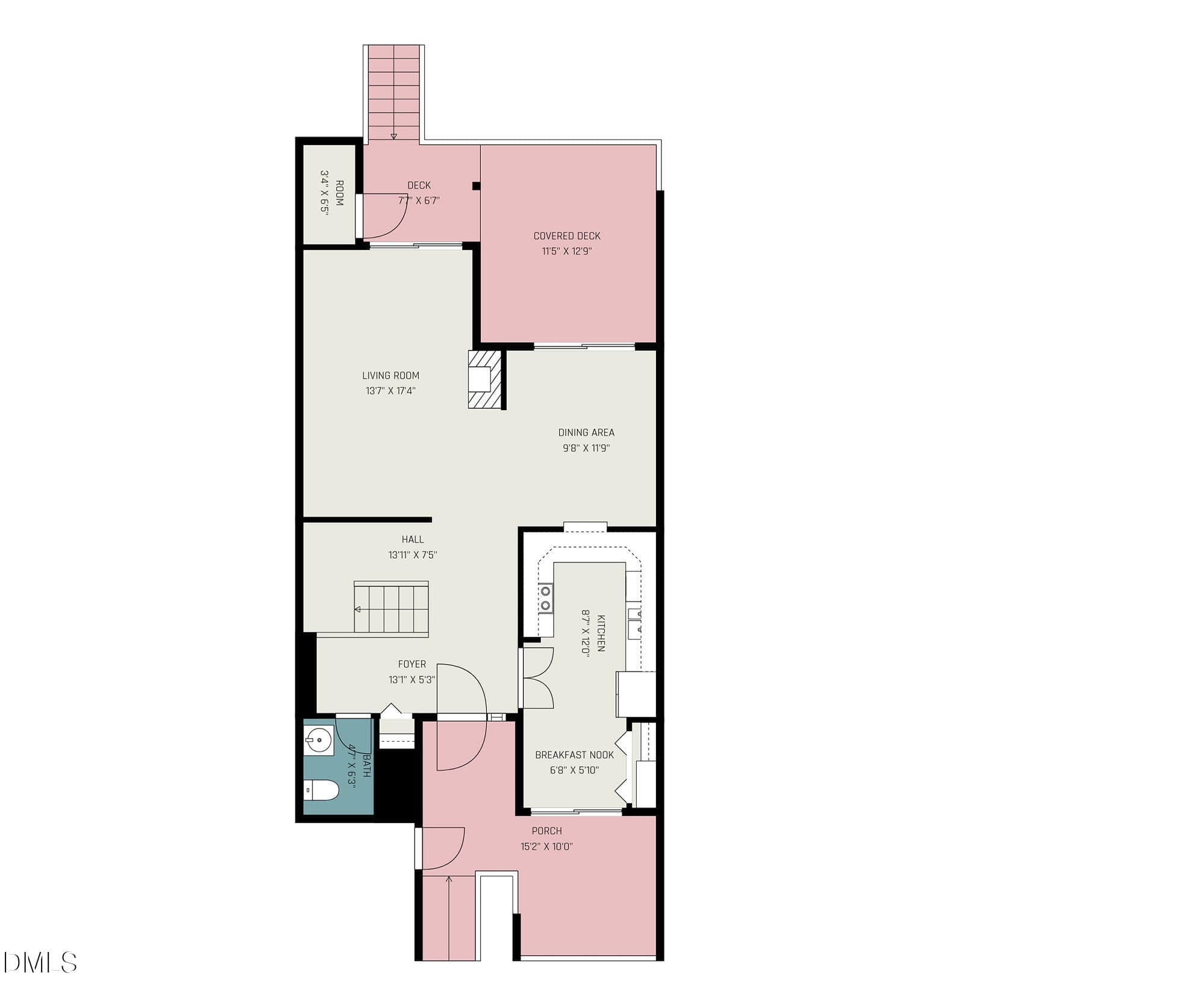 FirstFloor - 4100 Unit 36 Five Oaks Drive, Durham, NC 27707, Durham