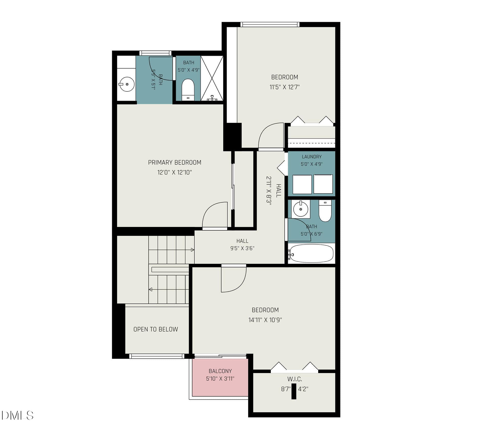 SecondFlr - 4100 Unit 36 Five Oaks Drive, Durham, NC 27707, Durham
