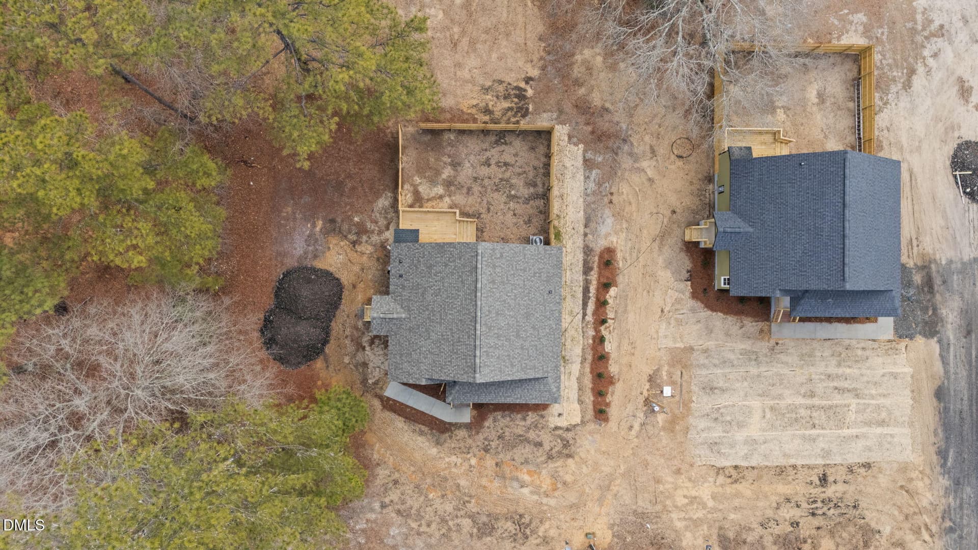 Aerial View - 147 Creek Bend Drive, Vass, NC 28394