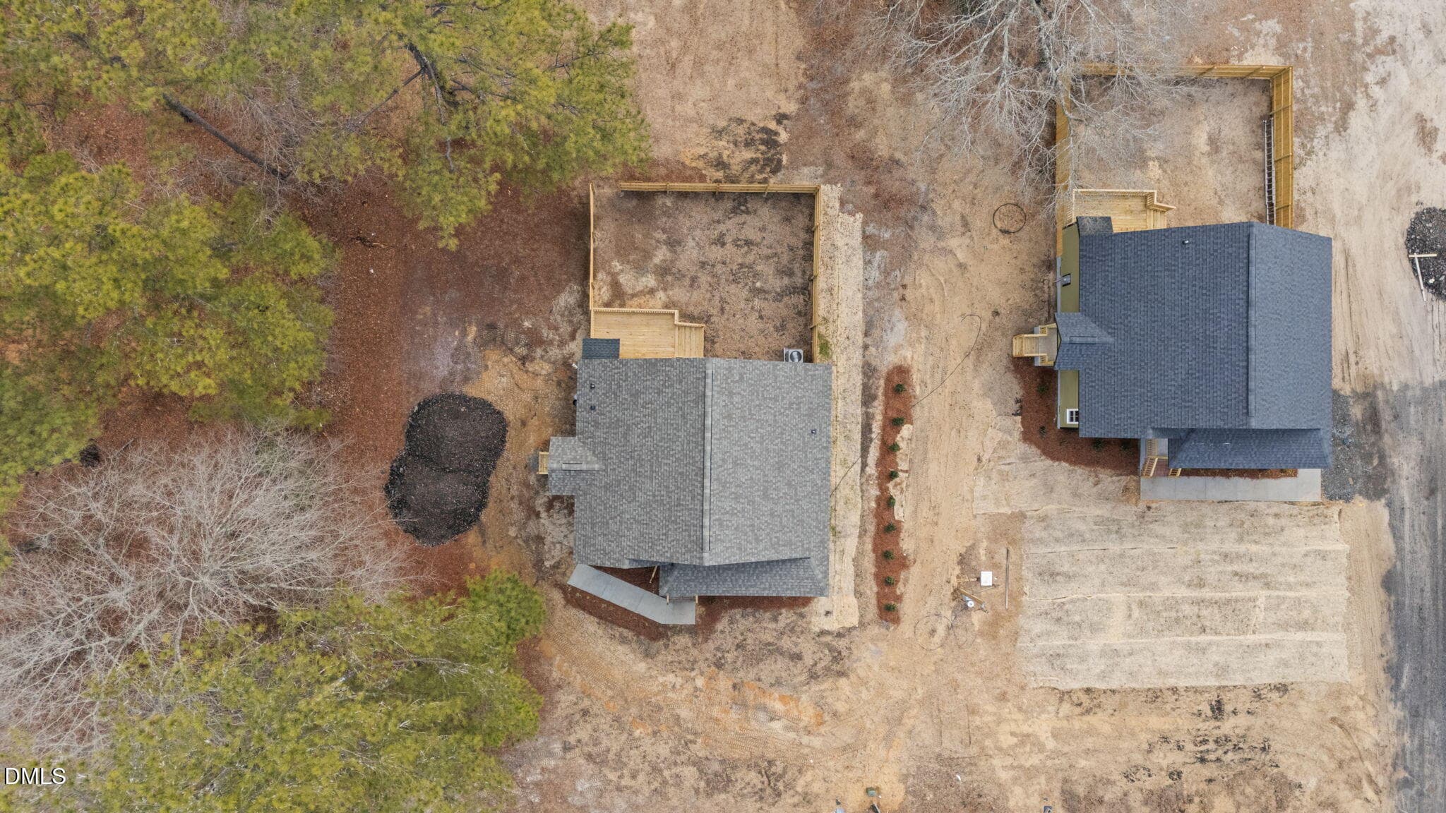 Aerial View - 147 Creek Bend Drive, Vass, NC 28394