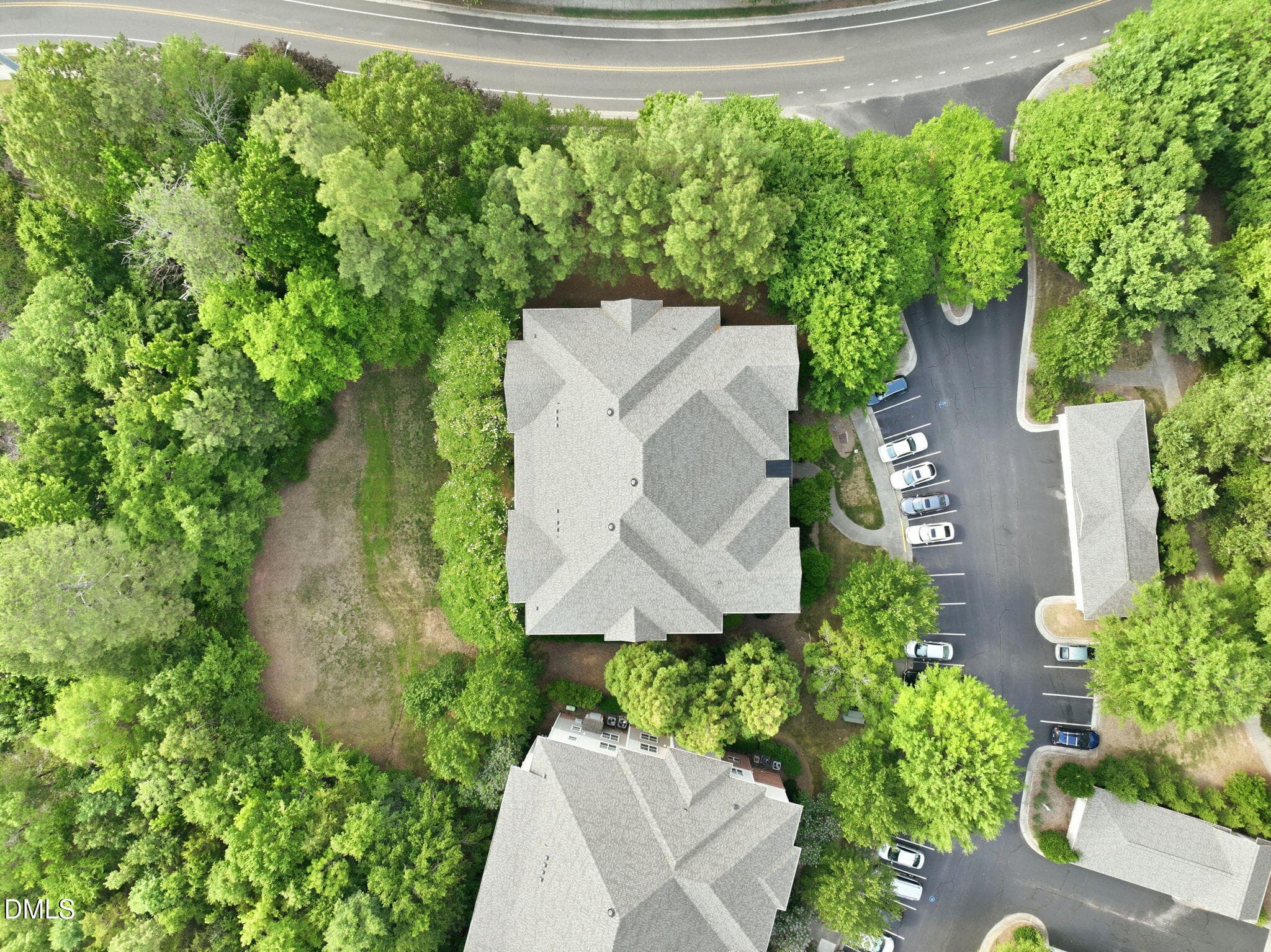 Overhead of building - 124 Providence Glen Drive, Chapel Hill, NC 27514, Chapel Hill