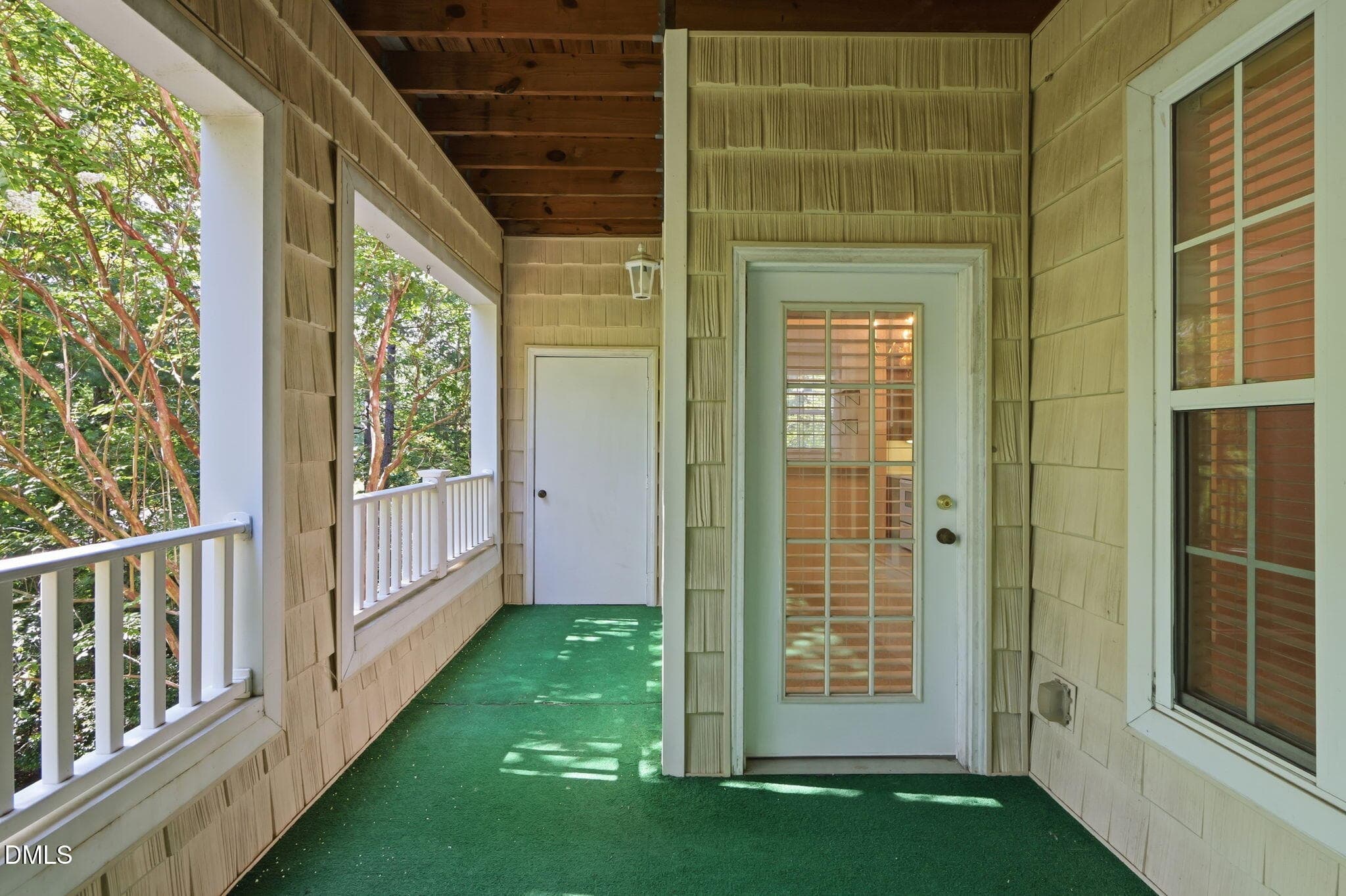 Deck/patio with 2 entrances - 124 Providence Glen Drive, Chapel Hill, NC 27514, Chapel Hill