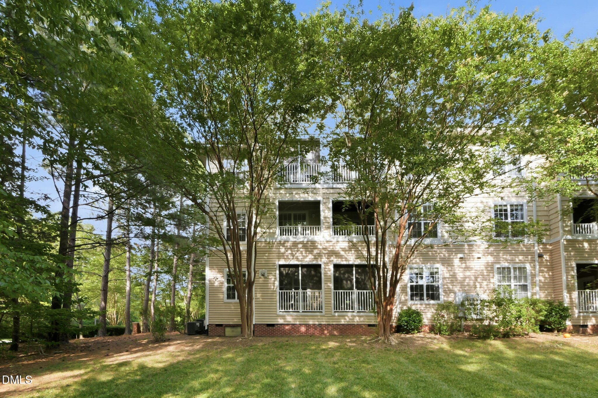 Rear of building - 124 Providence Glen Drive, Chapel Hill, NC 27514, Chapel Hill