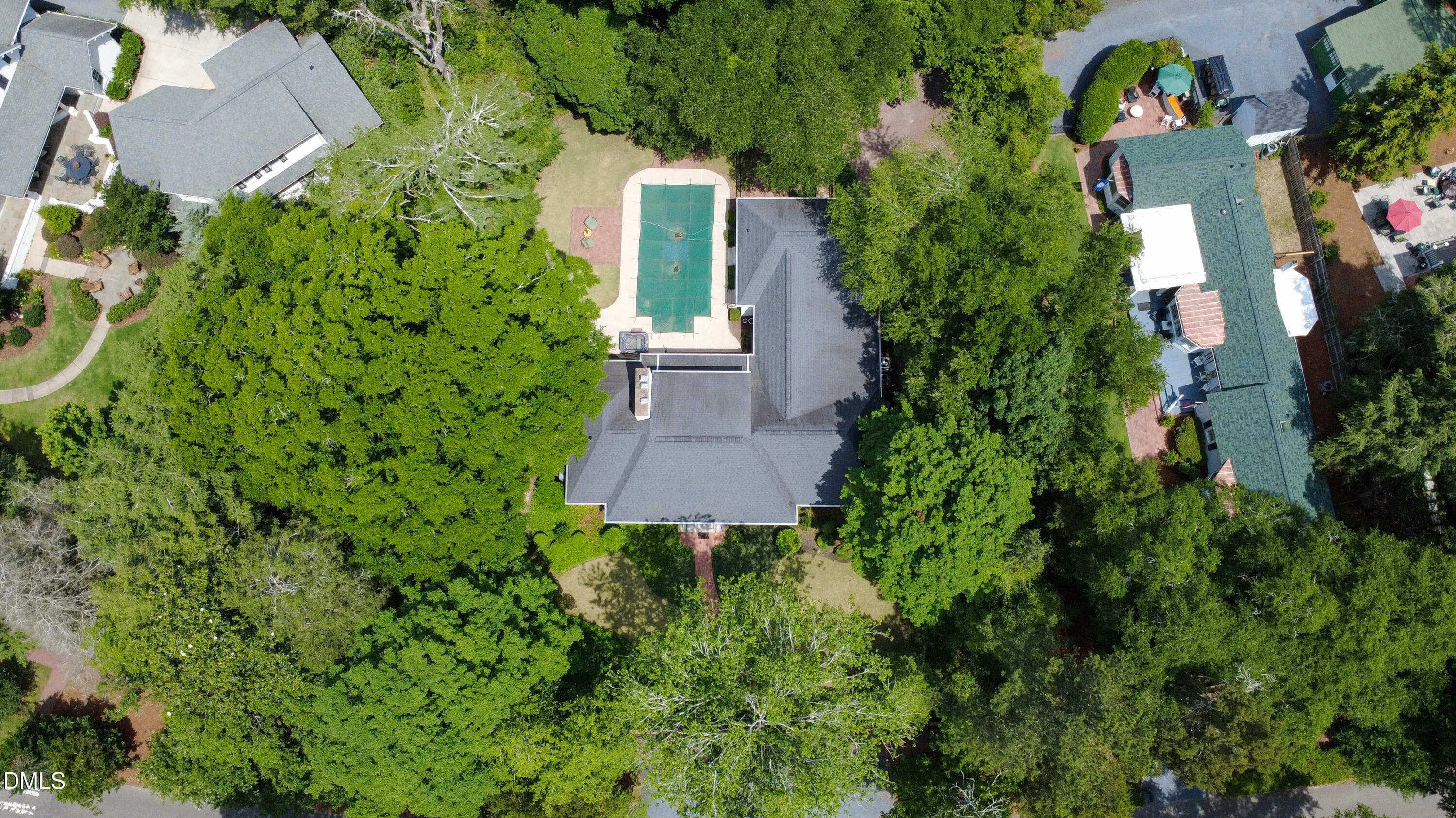 Ariel View - 25 Magnolia Road, Pinehurst, NC 28374