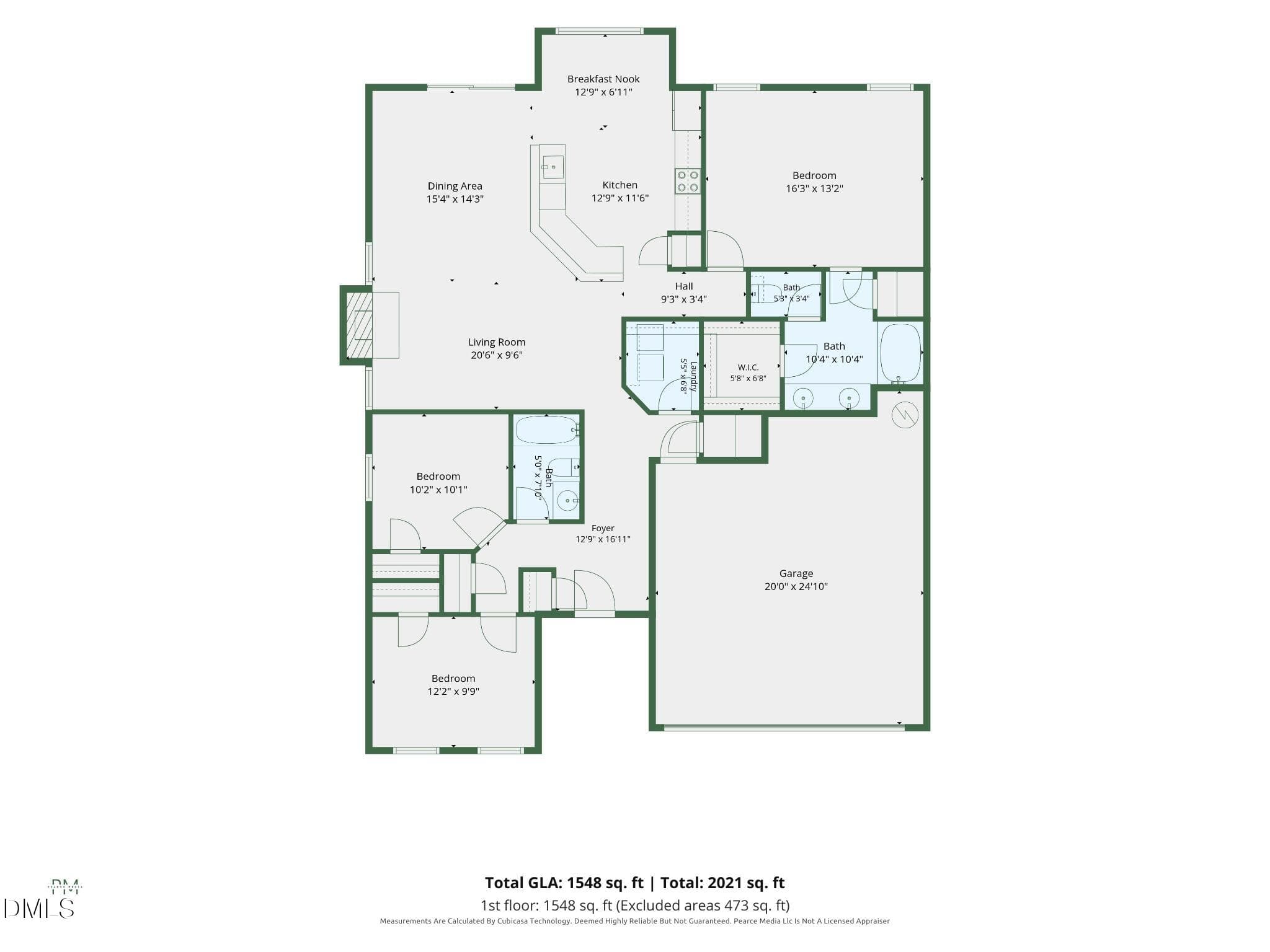 5215 Cardinal Grove Blvd- Floor Plan - 5215 Cardinal Grove Boulevard, Raleigh, NC 27616, Raleigh