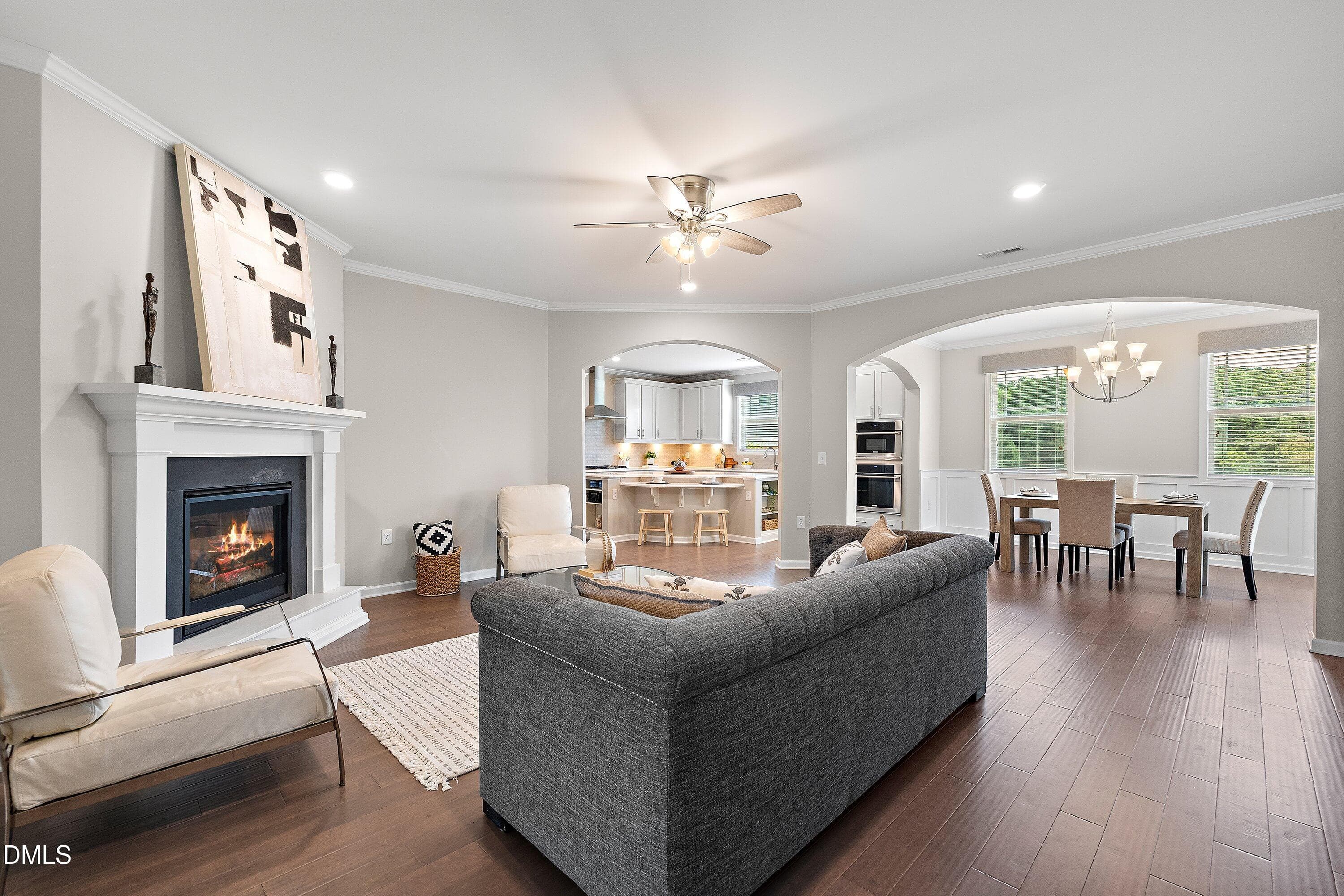 Family Room, Kitchen and Dining - 205 Wellwater Avenue, Durham, NC 27703, Durham