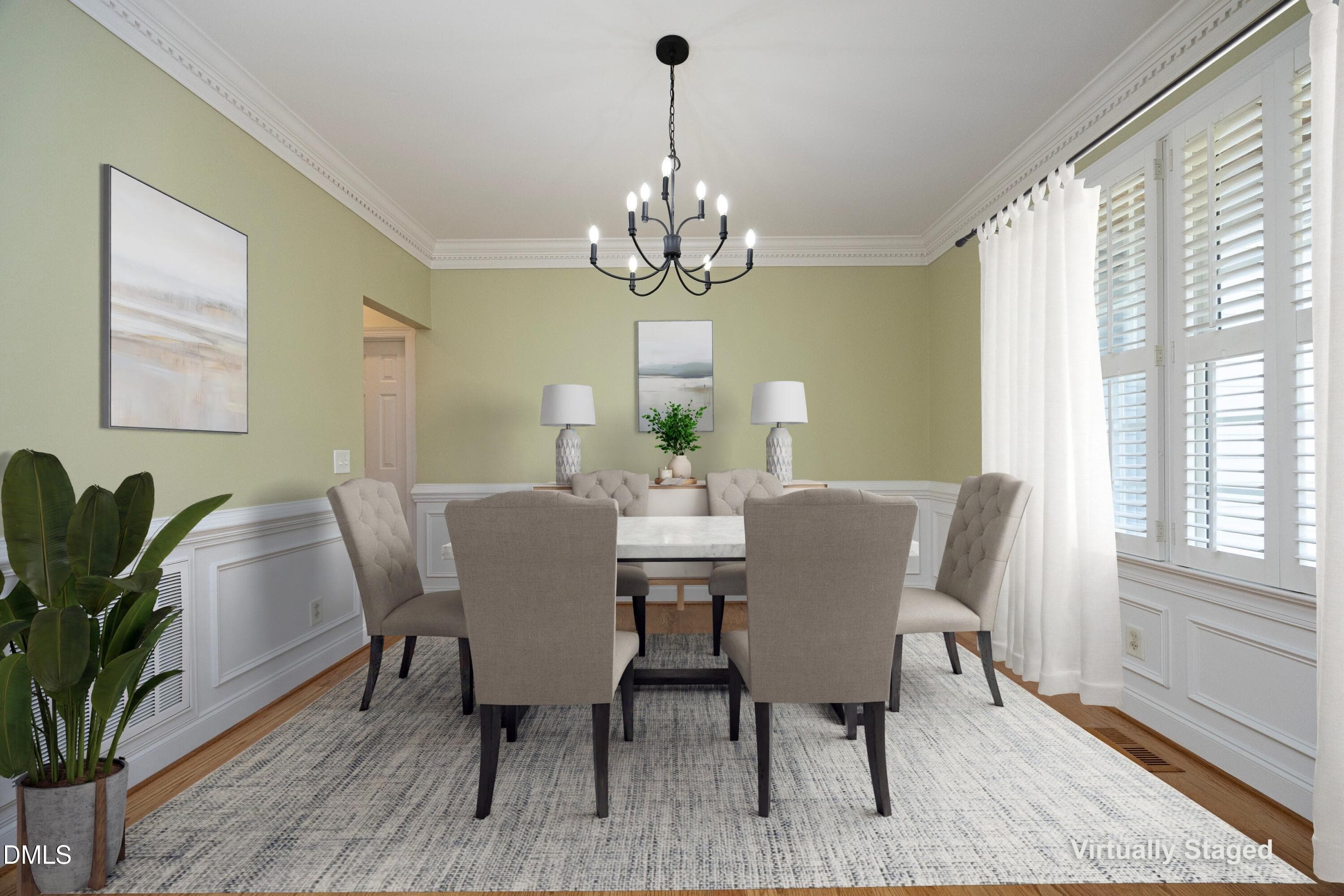 09_DiningStaged - 5812 Turner Store Lane, Raleigh, NC 27603, Raleigh