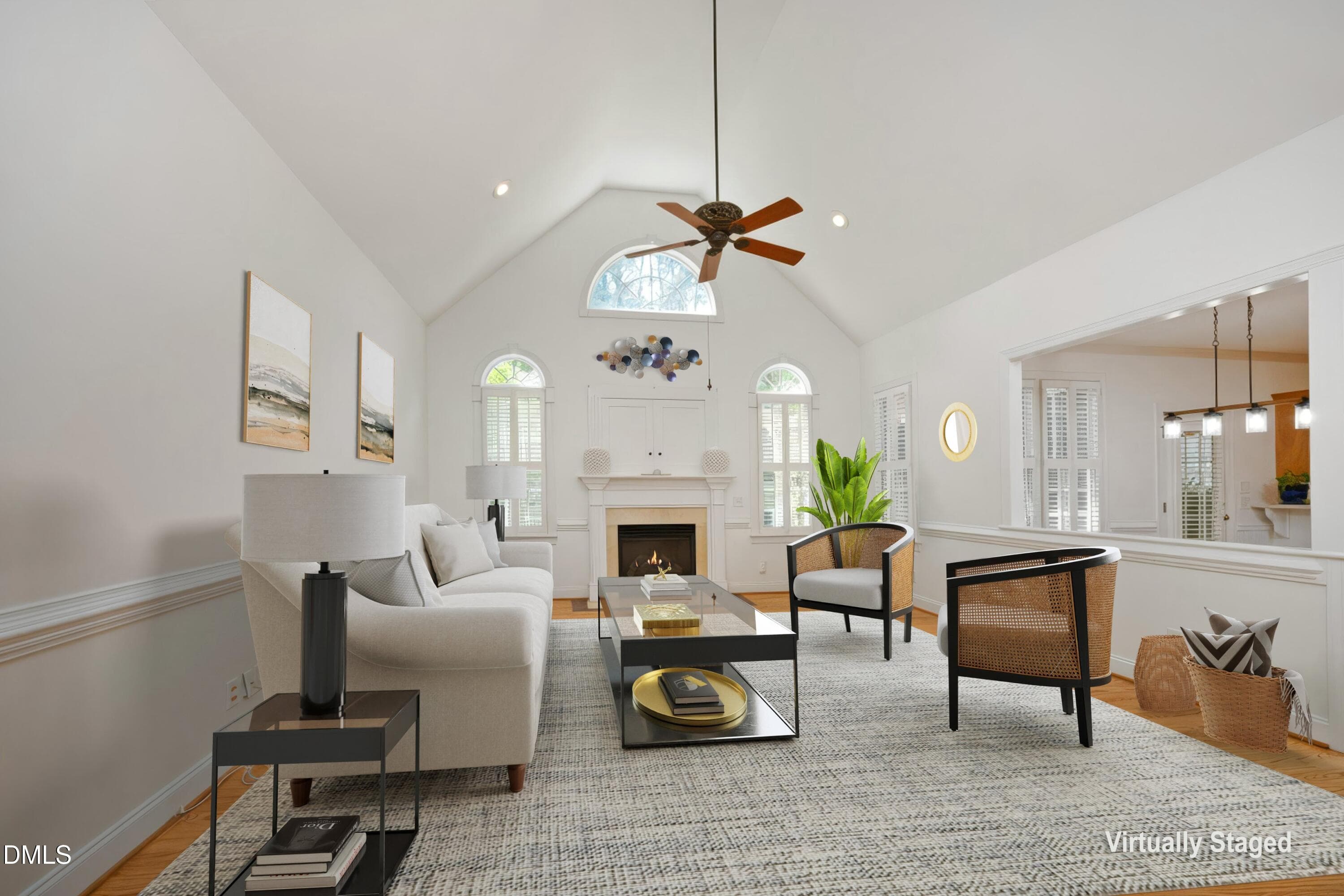 10_LivingStaged - 5812 Turner Store Lane, Raleigh, NC 27603, Raleigh