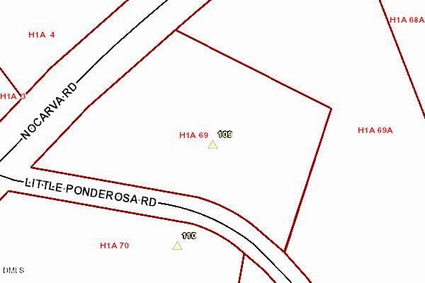 Plat Map - 109 Little Ponderosa Road, Macon, NC 27551, Macon