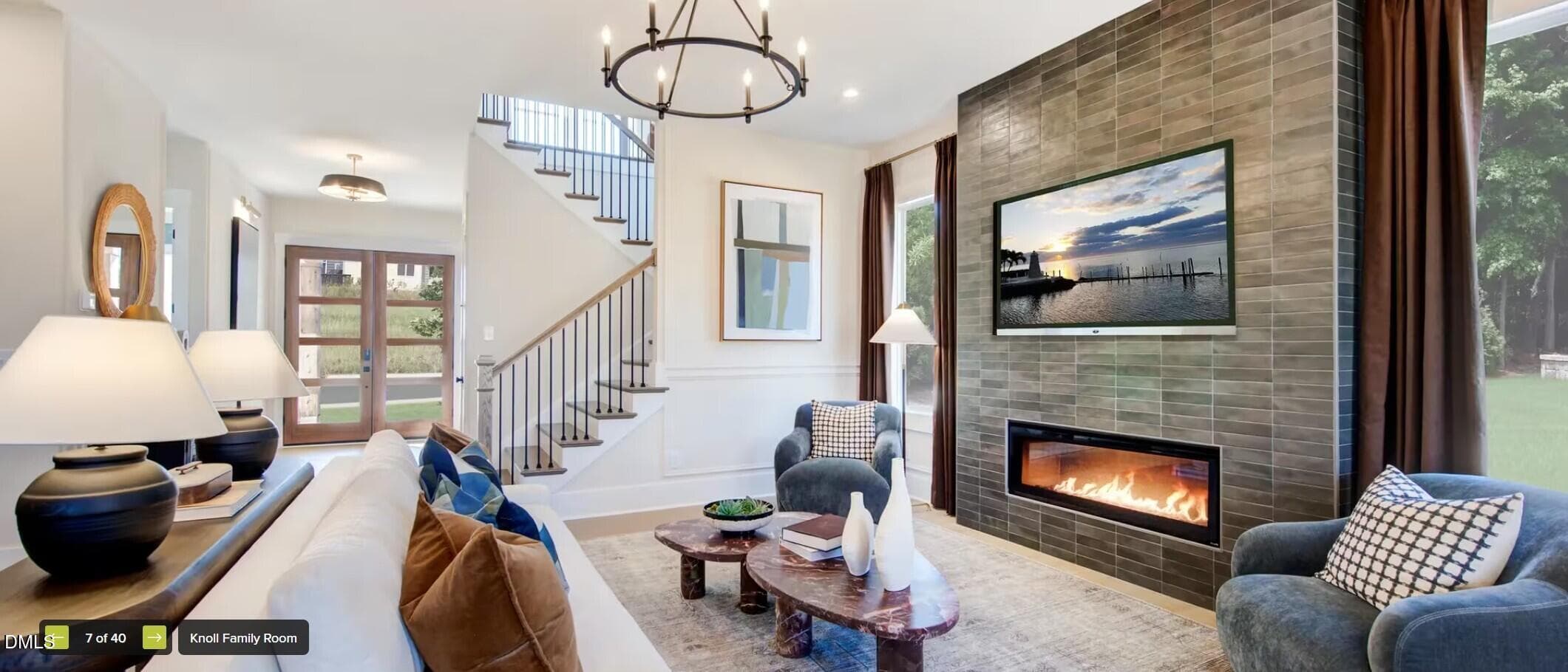 Knoll family room 2 - 29 Fox Run Path, Clayton, NC 27520, Clayton