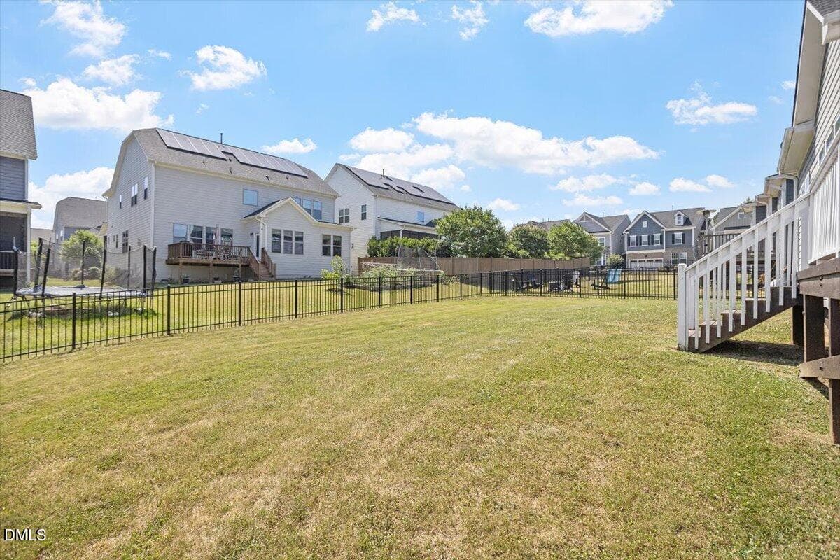 Fenced Backyard - 104 Evans Crest Lane, Holly Springs, NC 27540, Holly Springs