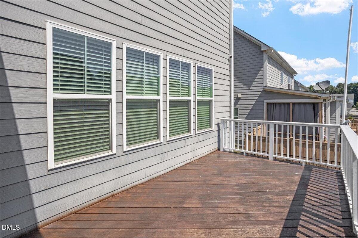 Rear Deck - 104 Evans Crest Lane, Holly Springs, NC 27540, Holly Springs