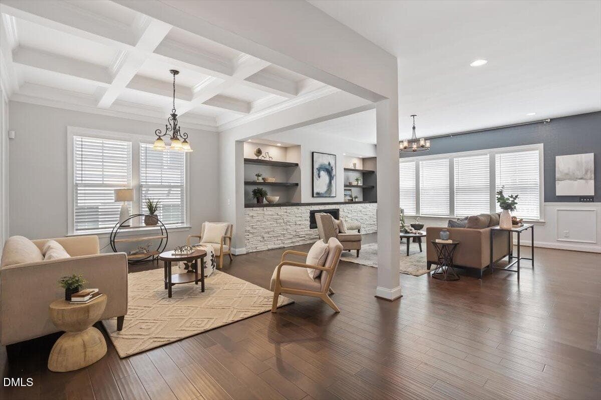 Open Floor Plan - 104 Evans Crest Lane, Holly Springs, NC 27540, Holly Springs