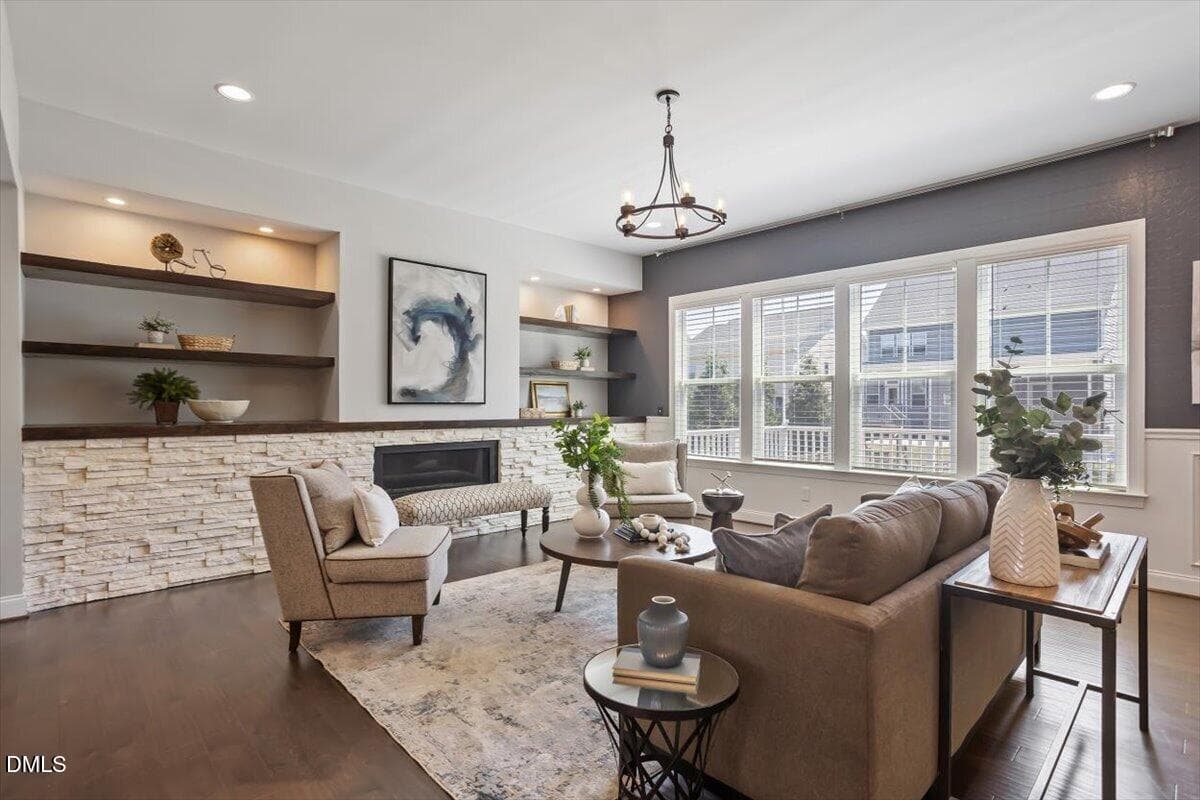 Family Room - 104 Evans Crest Lane, Holly Springs, NC 27540, Holly Springs
