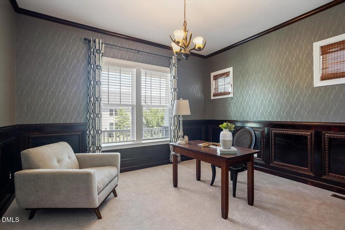 Main Floor Office - 104 Evans Crest Lane, Holly Springs, NC 27540, Holly Springs