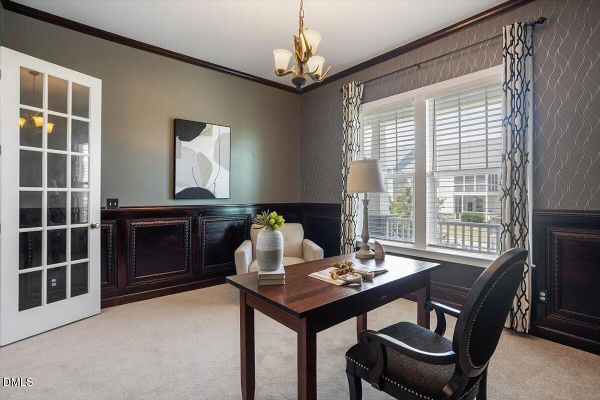 Main Floor Office - 104 Evans Crest Lane, Holly Springs, NC 27540, Holly Springs