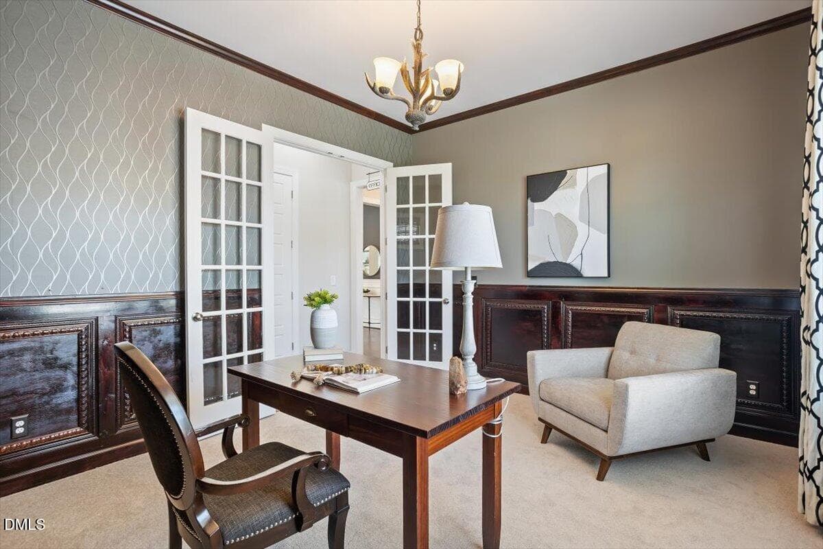 Main Floor Office - 104 Evans Crest Lane, Holly Springs, NC 27540, Holly Springs