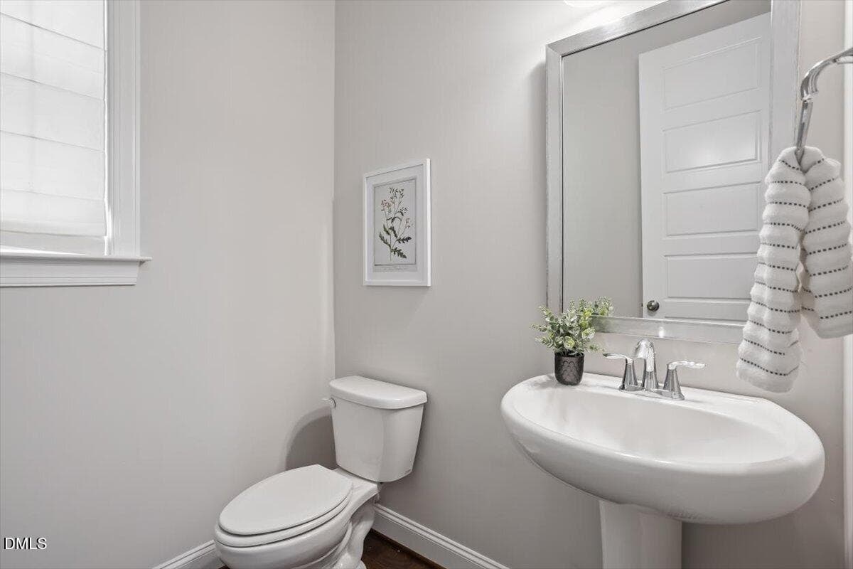 Main Floor Powder Room - 104 Evans Crest Lane, Holly Springs, NC 27540, Holly Springs