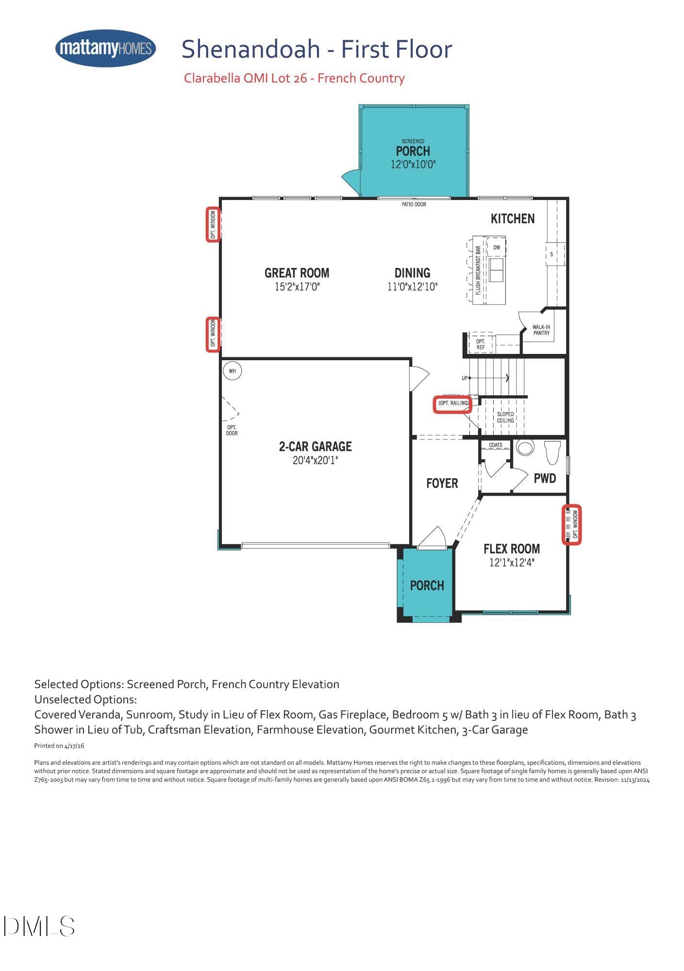 Lot 26 Shenandoah FC_Page_1 - 18 Baryton Way, Fuquay Varina, NC 27526