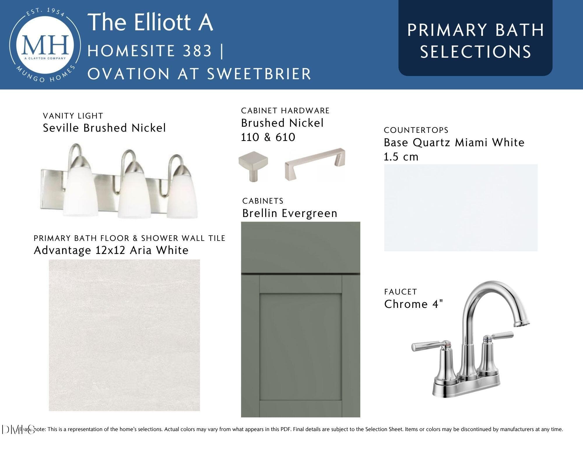 Primary Bathroom Selections - 2012 Bull City Bend 383, Durham, NC 27703, Durham