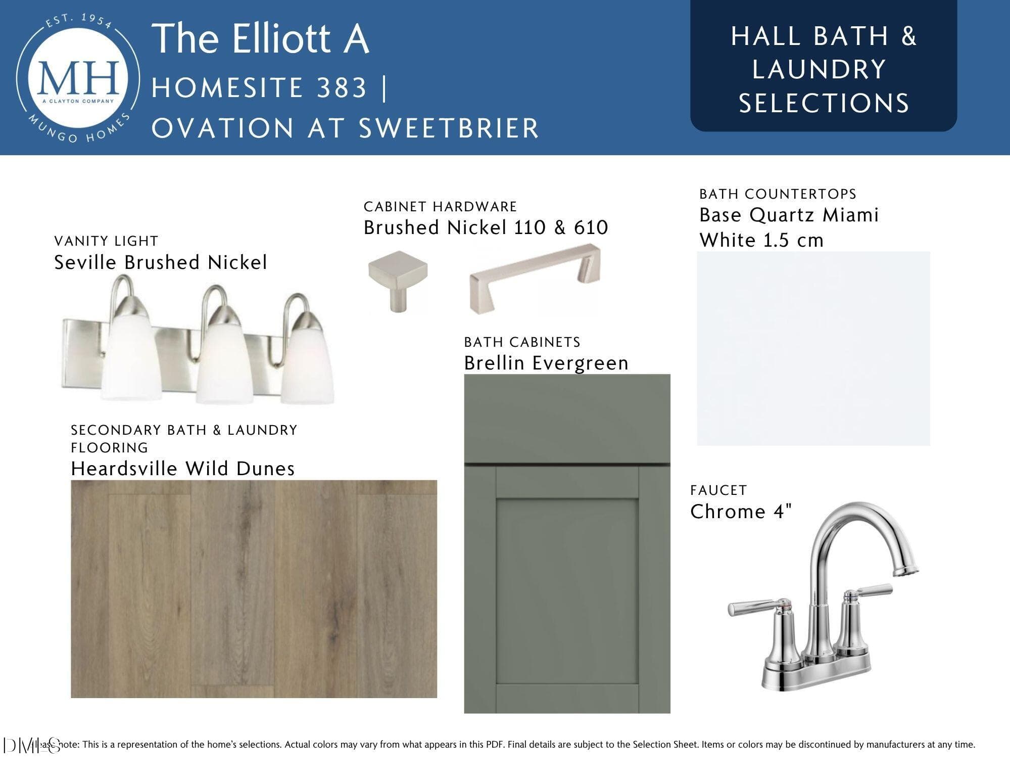 Hall Baths & Laundry Room Selections - 2012 Bull City Bend 383, Durham, NC 27703, Durham