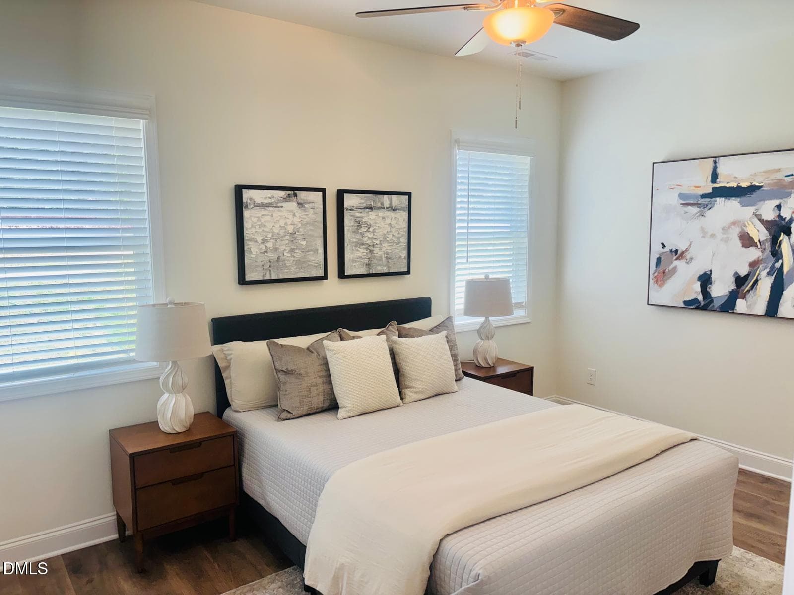 WOTH Model Staged Primary Bedroom 2 - 4429 Dominion Crest Drive, Apex, NC 27523