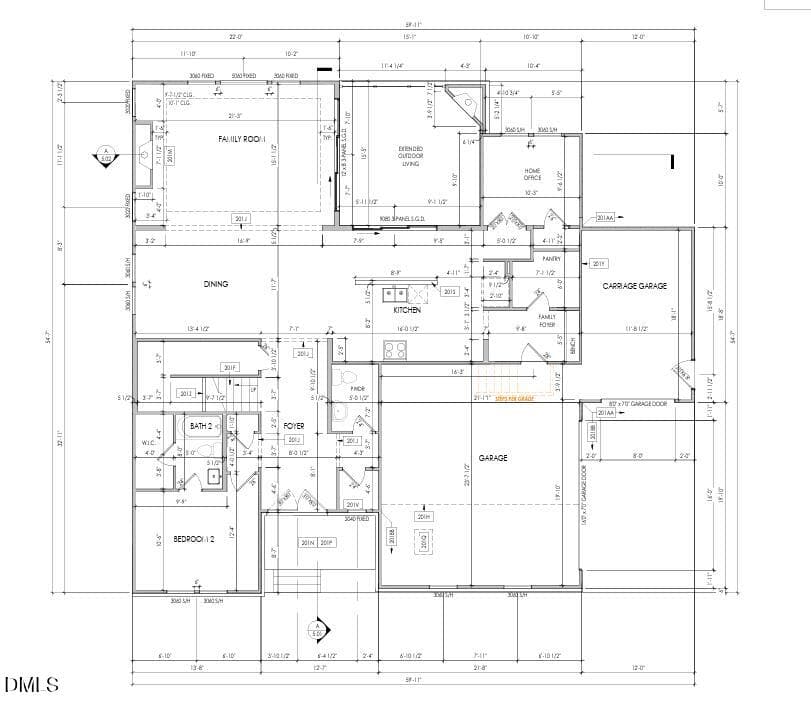 Plan1 - 73 Bulk Barn Road, Angier, NC 27501