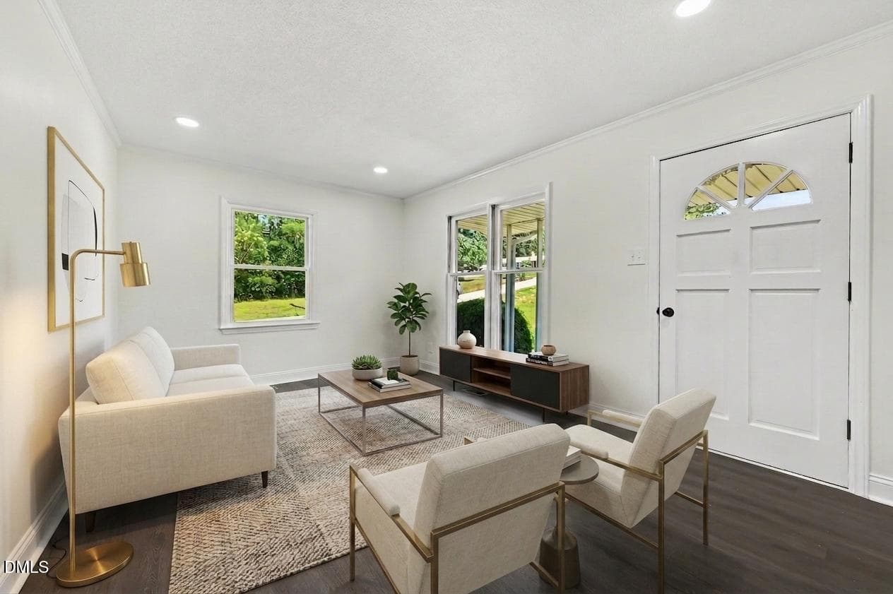 Virtually Staged - 3662 W Antioch Drive, Oxford, NC 27565