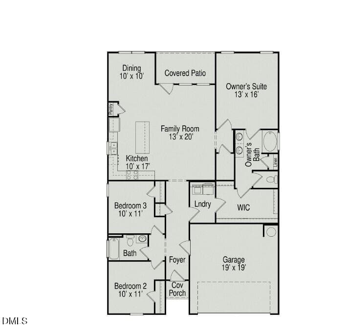 Floor Plan - 83 Chardonnay Drive, Lillington, NC 27546