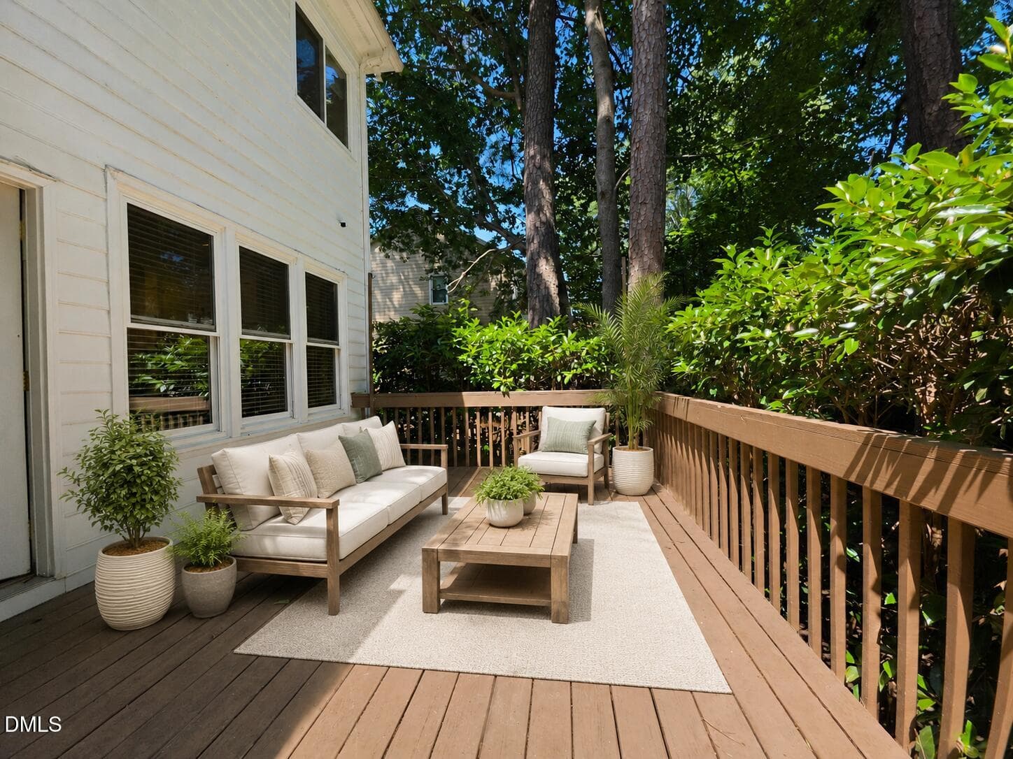 Back Deck - 1003 Inglenook Place, Apex, NC 27502