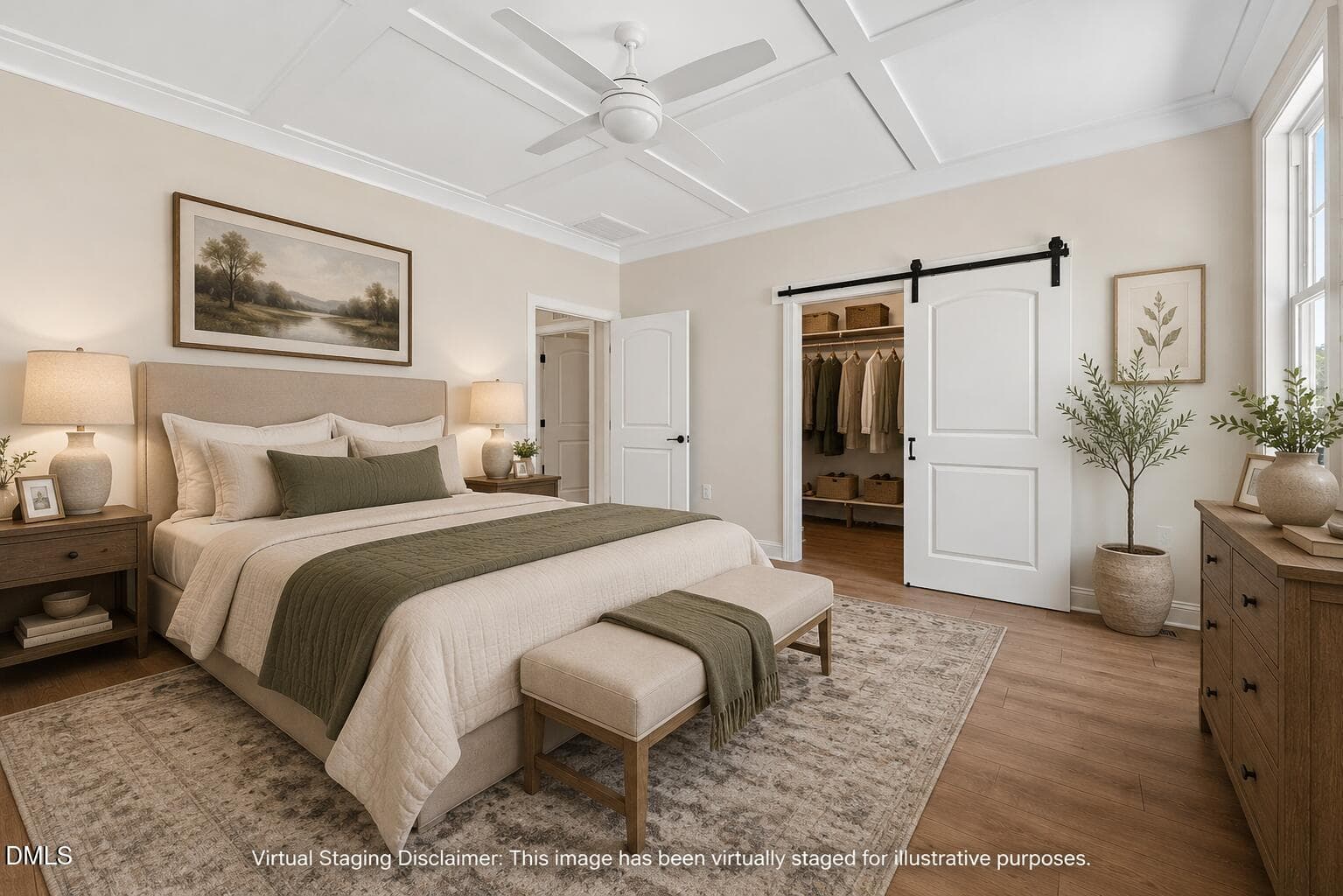 staged Bedroom - 8651 Savage Road, Spring Hope, NC 27882