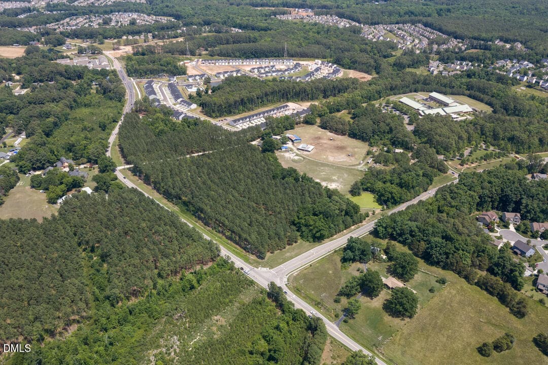 Drone Aerial - 18.5 acres on Sherron Rd. - 1287 Sherron Road, Durham, NC 27703