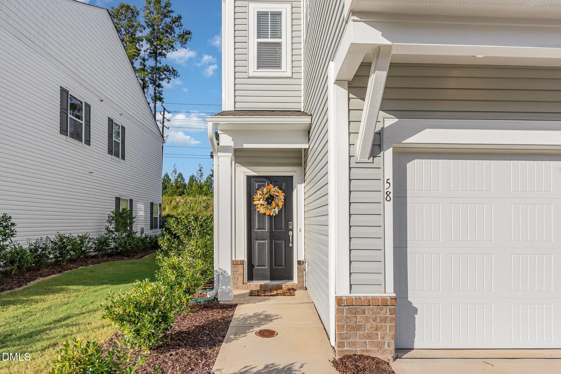 Front Door - 58 Little Leaf Lane, Clayton, NC 27527