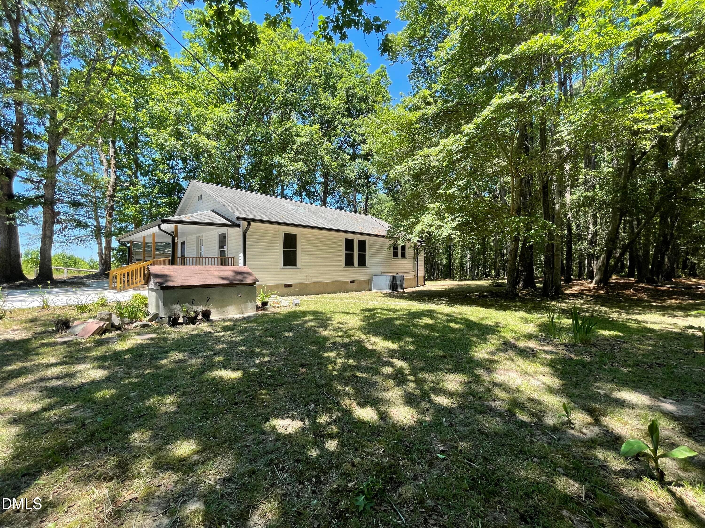 exterior right - 541 New Elam Church Road, Moncure, NC 27559