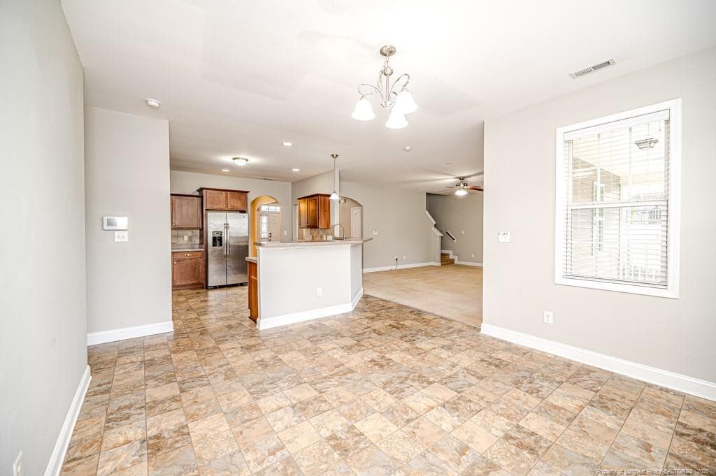 LR View from Hallway - 157 Revere Way, Cameron, NC 28326