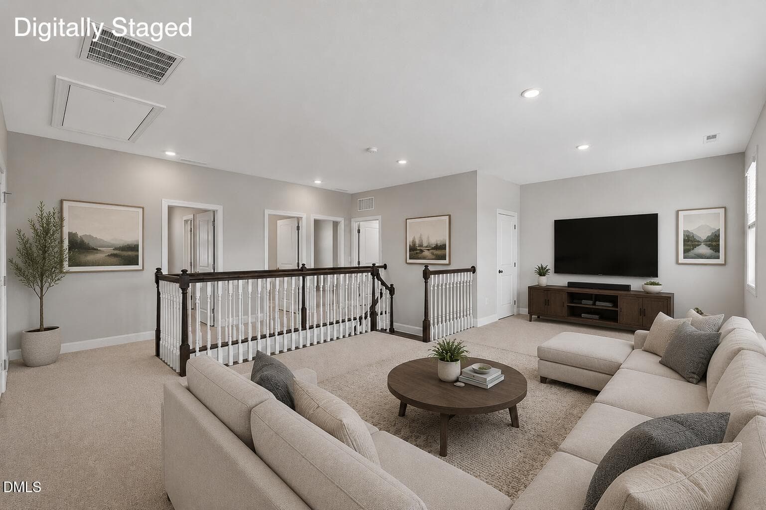 Loft Staged - 48 Two Creeks Loop, Chapel Hill, NC 27517, Chapel Hill