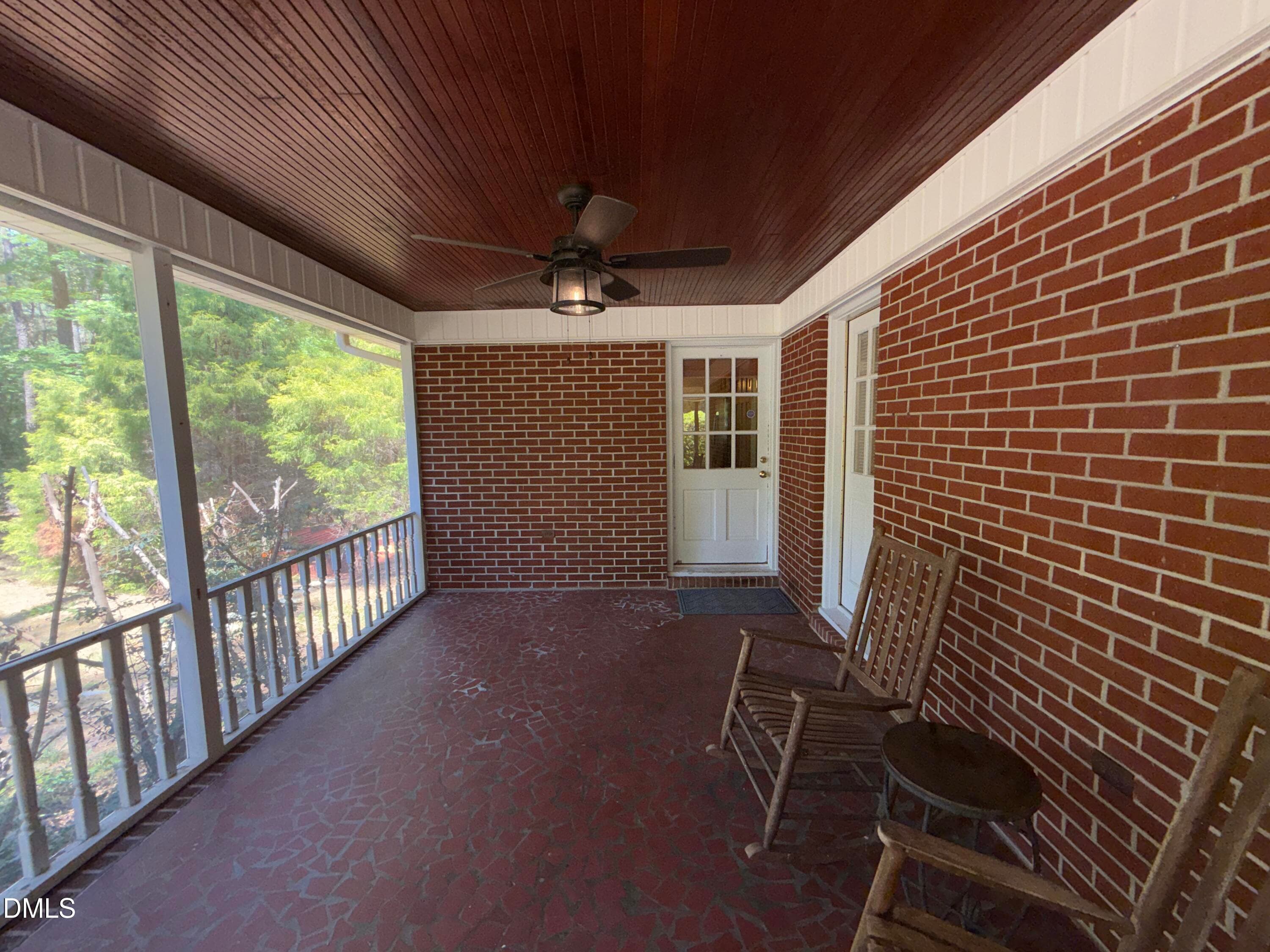 other side of porch - 174 Pine Cone Drive, Oxford, NC 27565