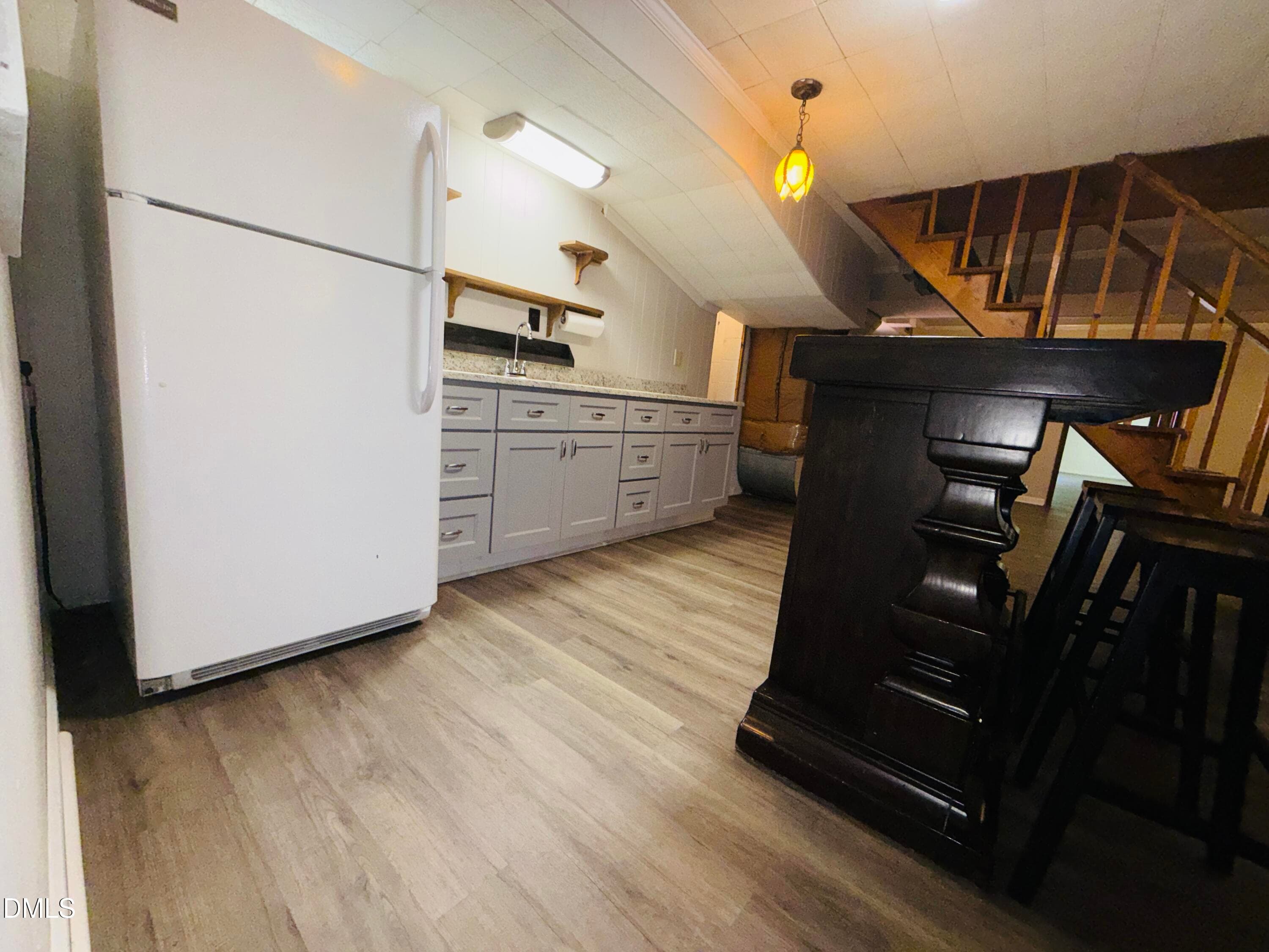 cool space in basement - 174 Pine Cone Drive, Oxford, NC 27565