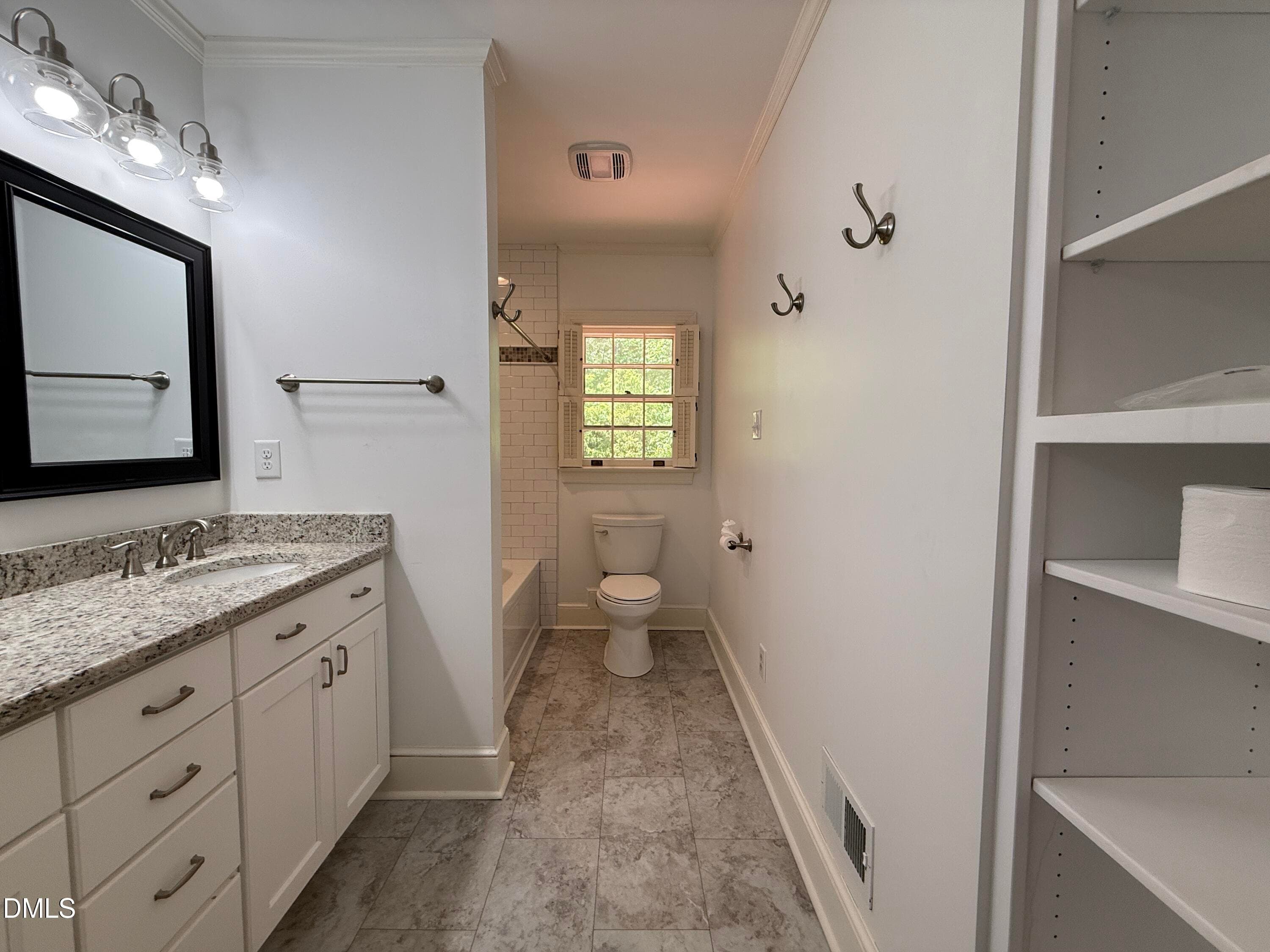 new hall bath - 174 Pine Cone Drive, Oxford, NC 27565