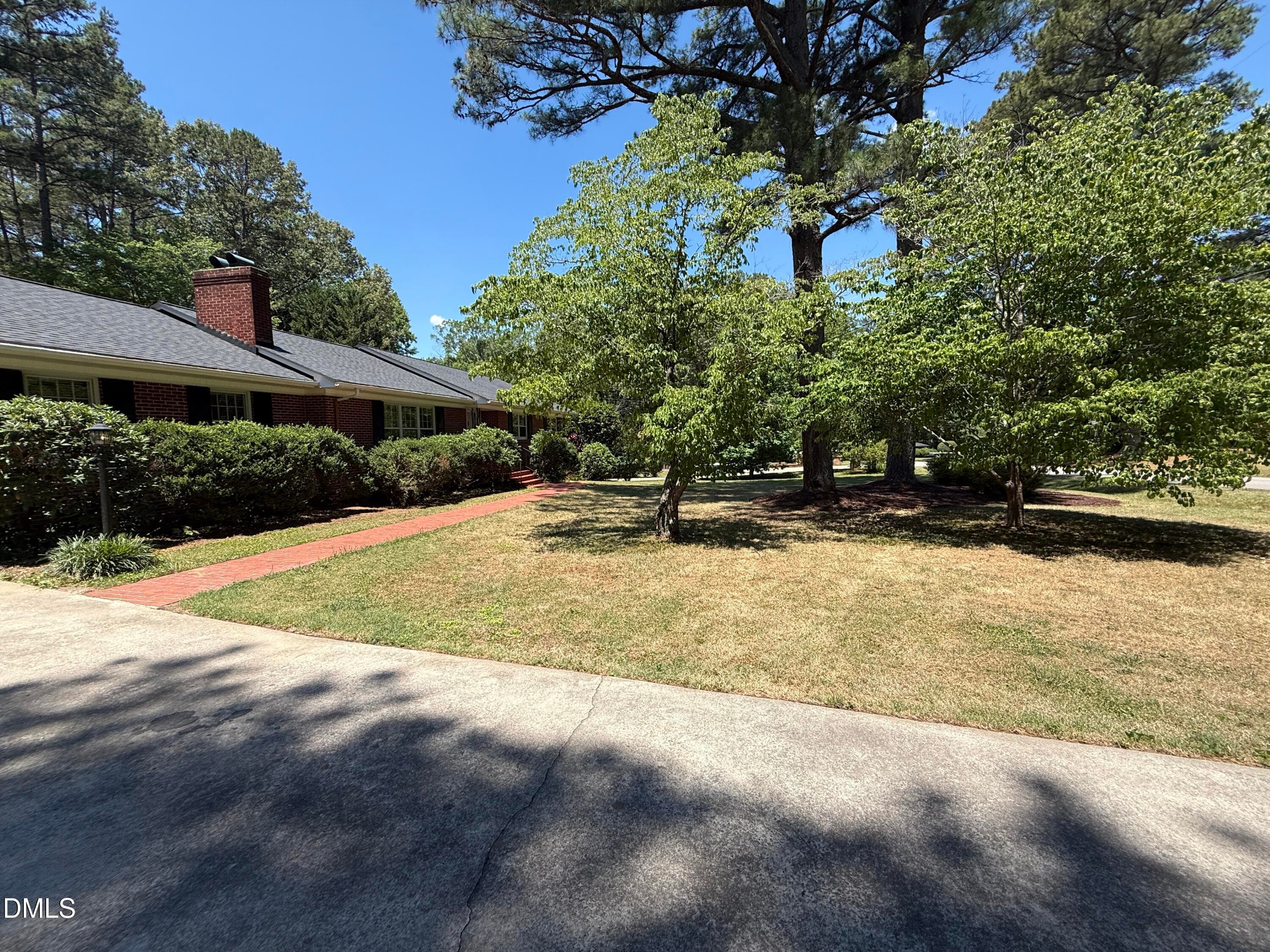 left side from driveway - 174 Pine Cone Drive, Oxford, NC 27565