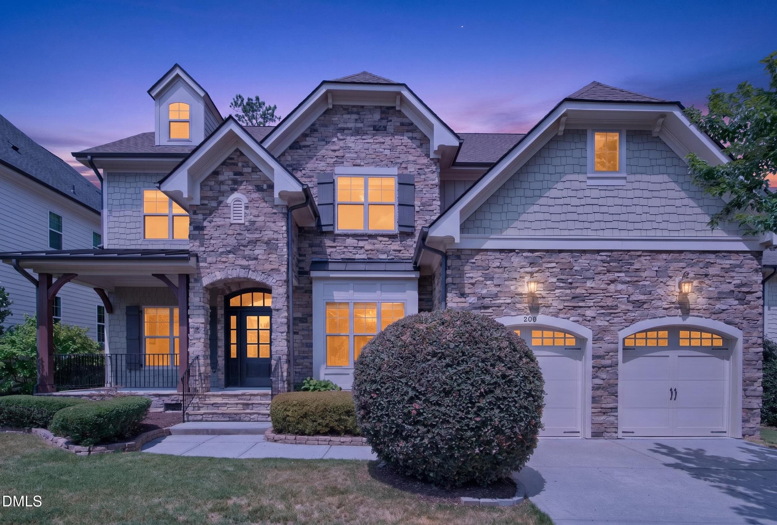 5_dsc06953twilight - 208 William Henry Way, Cary, NC 27519, Cary