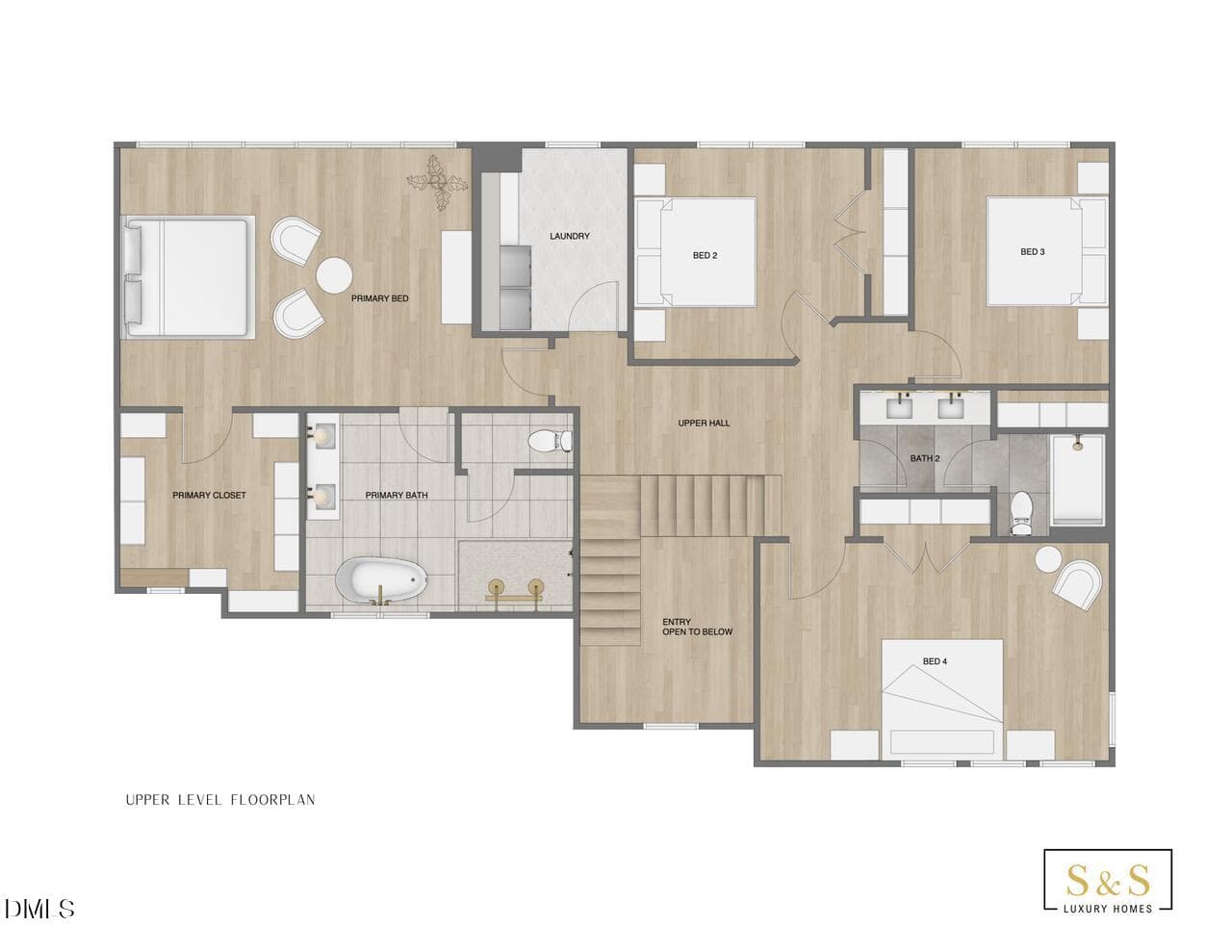 1101-C second floor plan - 1101 Elmira Avenue C, Durham, NC 27707, Durham