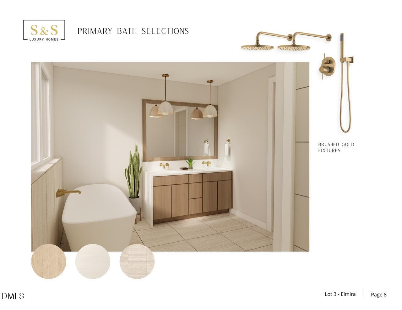 primary bath selections - 1101 Elmira Avenue C, Durham, NC 27707, Durham