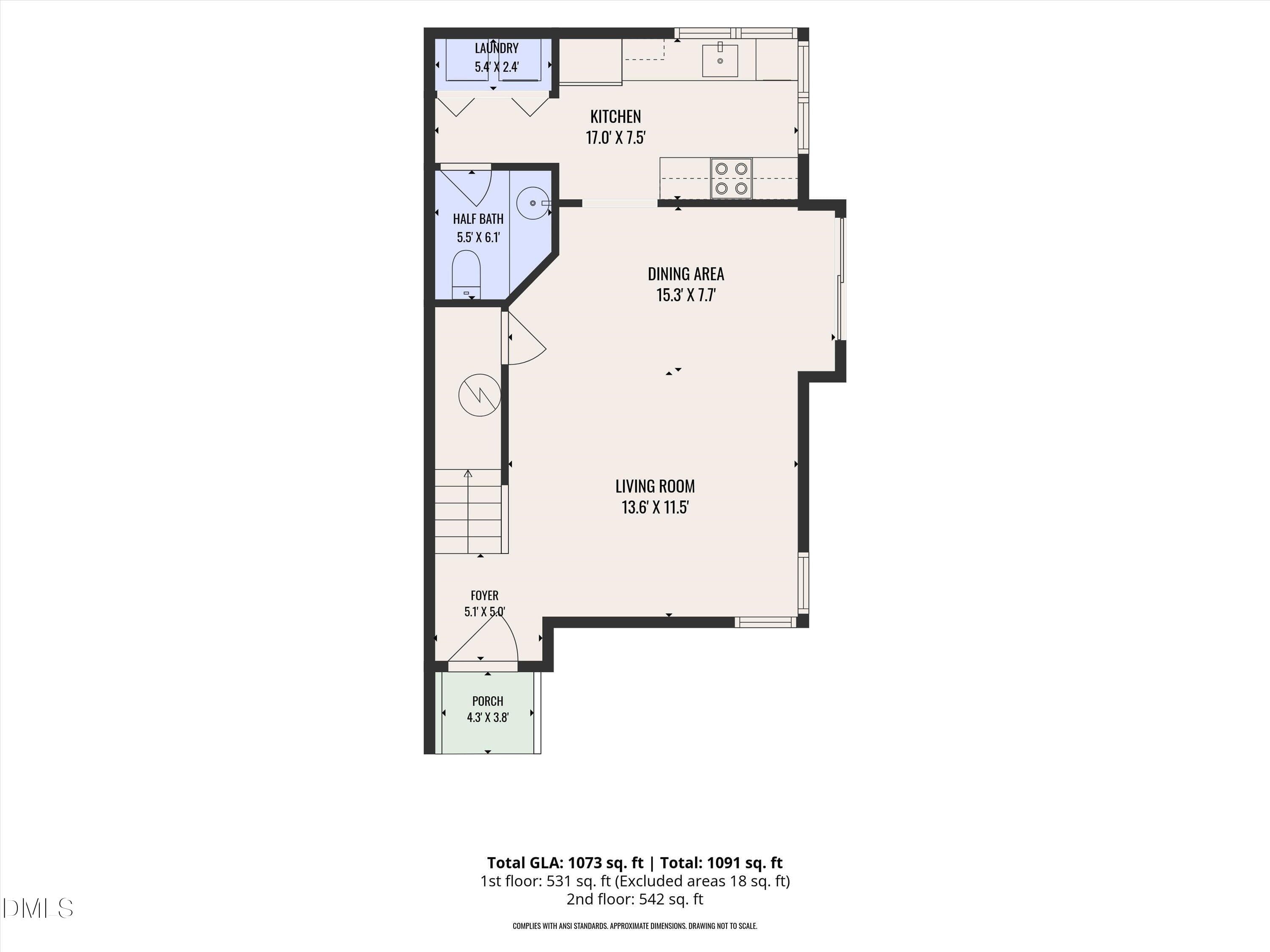 01-1st_floor_102_westview_cove_lane_cary - 102 Westview Cove Lane, Cary, NC 27513, Cary