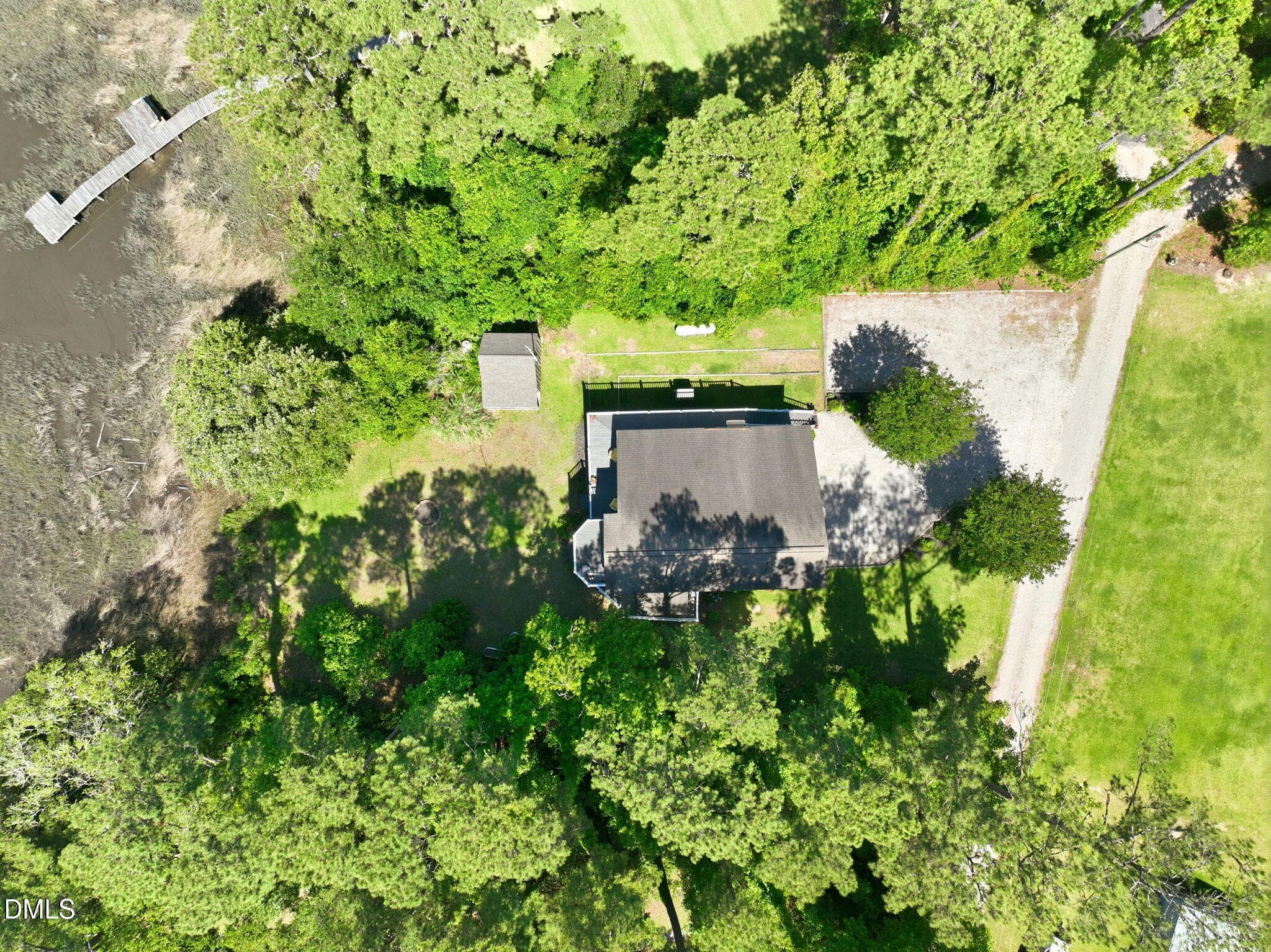 Aerial Top - 174 Windy Point Road, Beaufort, NC 28516