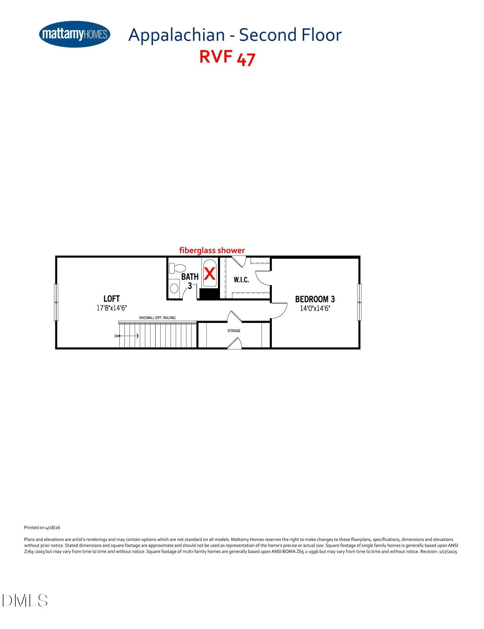 QMI -RVF 47- Appalachian FH Floorplan re - 187 Mendenhall Drive, Angier, NC 27501