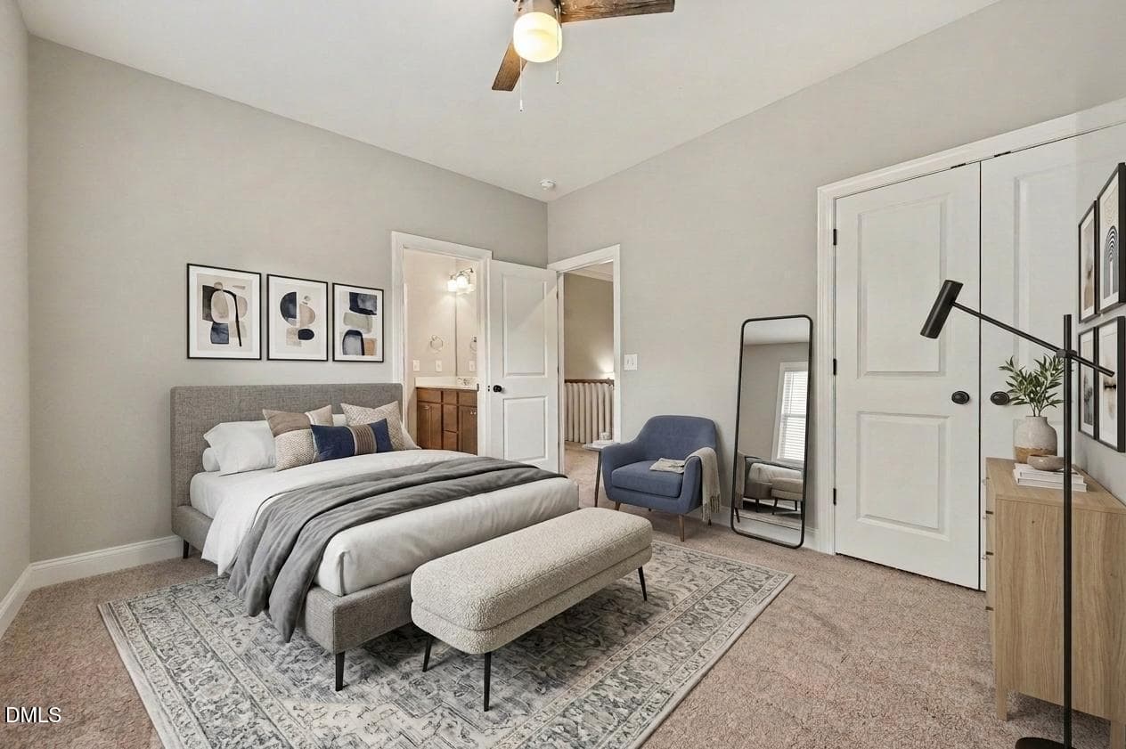 Virtually Staged - 12312 Bunchgrass Lane, Raleigh, NC 27614, Raleigh